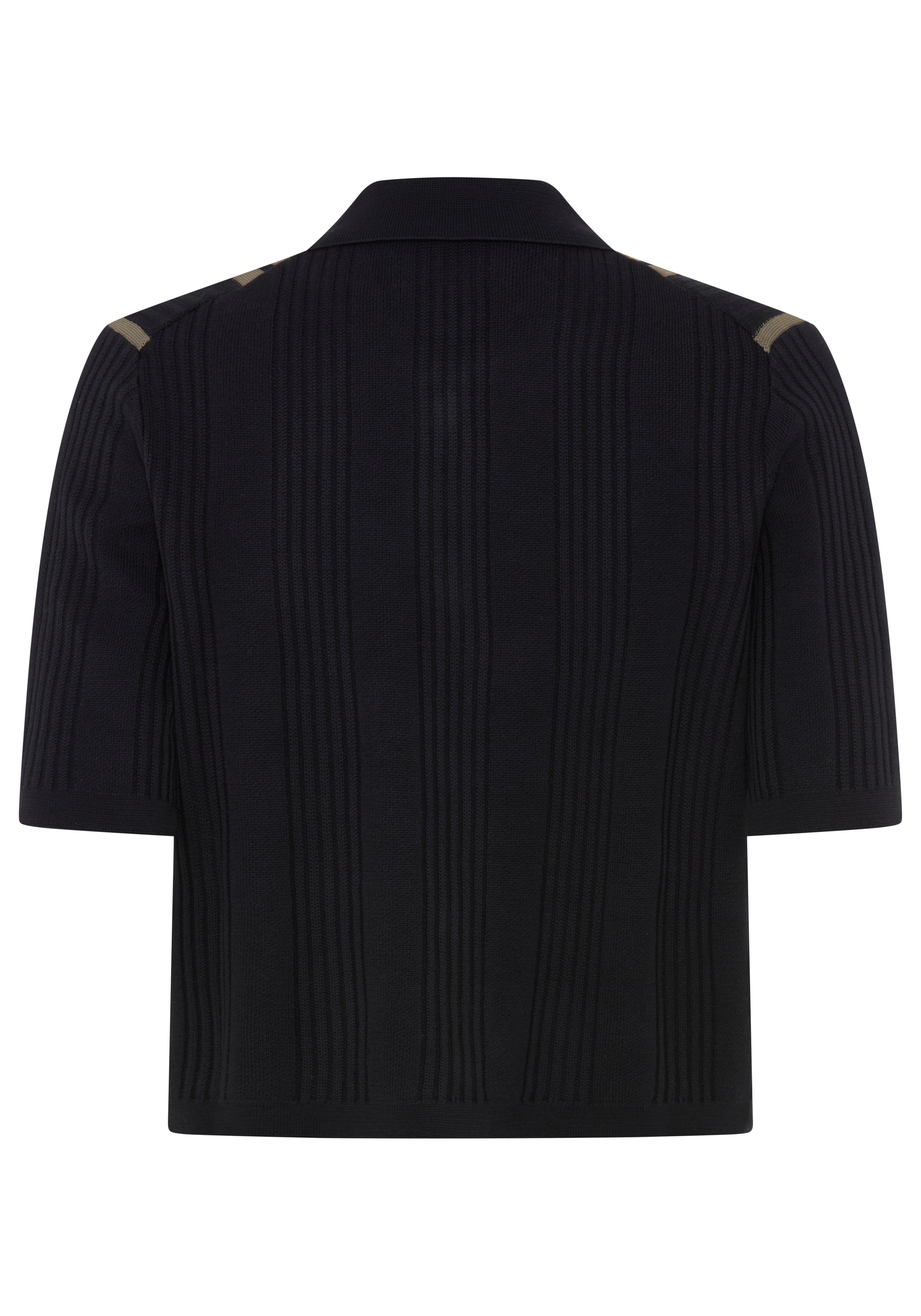 Marc O'Polo Strickjacke »DFB Travel Collection« Kurzarm-Cardigan aus merzerisierter Bio-Baumwolle