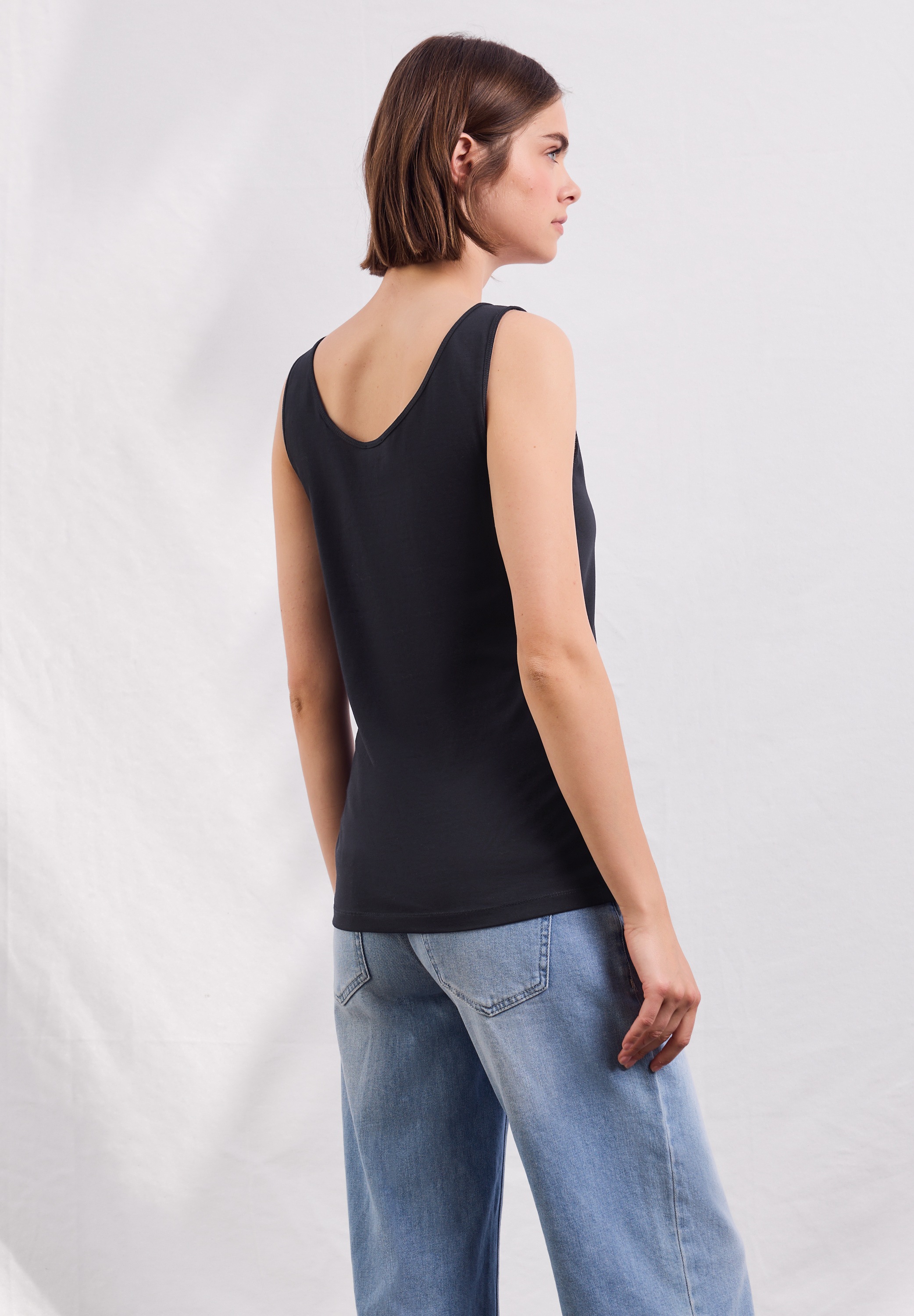 STREET ONE STUDIO Rundhalsshirt, im soften Baumwoll-Mix günstig online kaufen