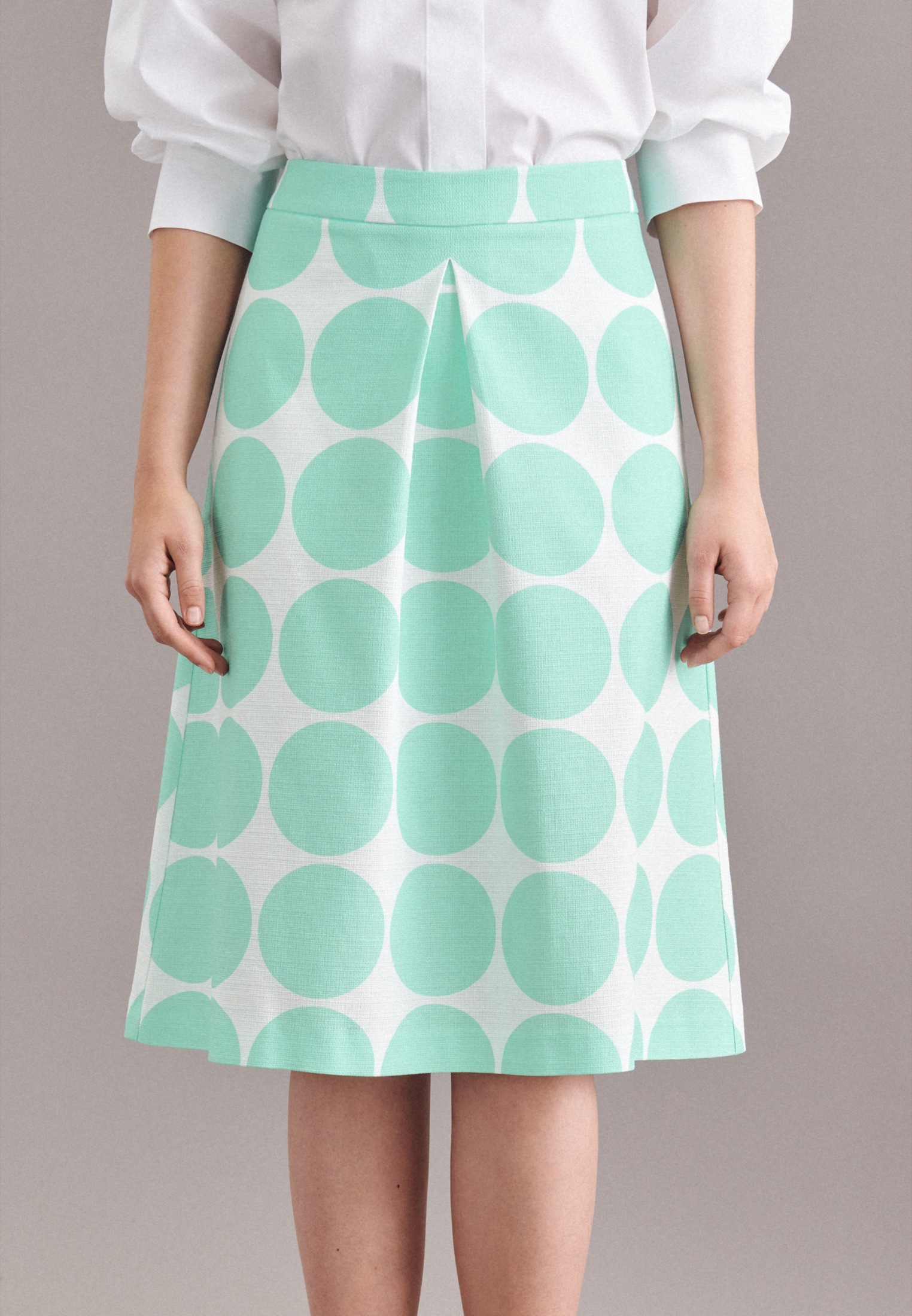 Thumbnail - seidensticker A-Linien-Rock "Schwarze Rose"