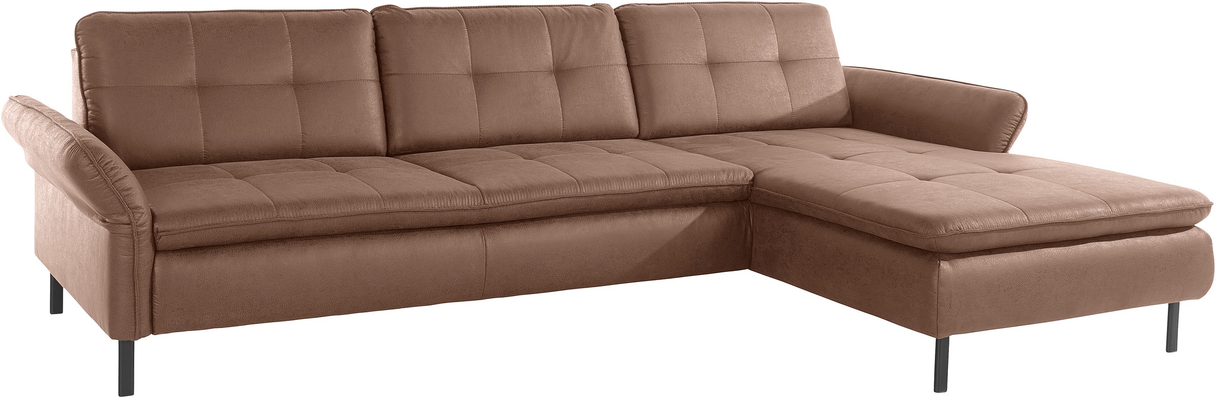 INOSIGN Ecksofa »Birkholm L-Form«, Armlehnverstellung, auch in Easy Clean Bezug - mit Wasser zu reinigen
