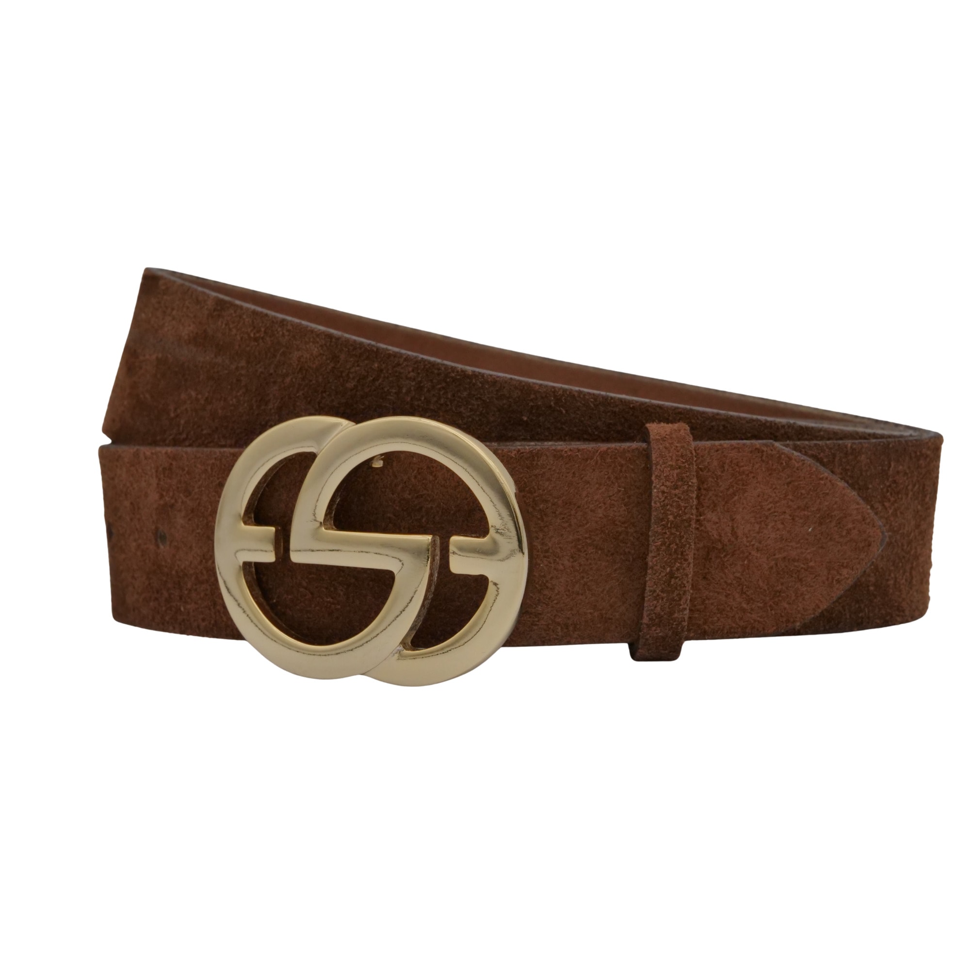 AnnaMatoni "AnnaMatoni Damen Ledergürtel in hochwertigem Velour Leder 4cm"