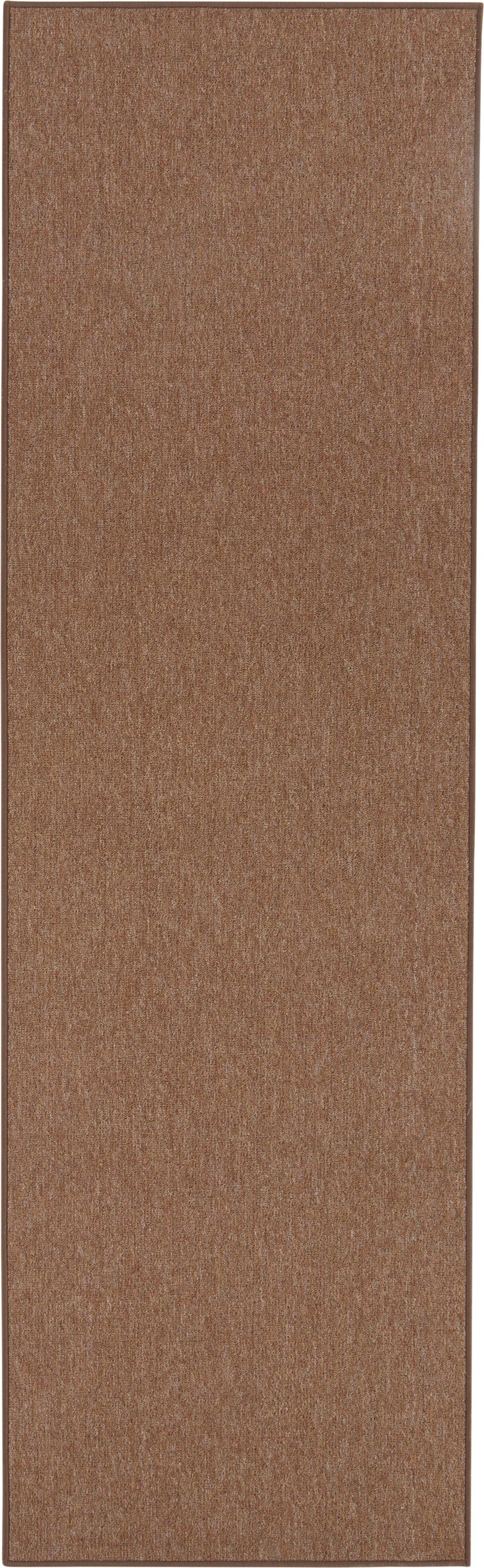 HANSE Home Läufer »Casual«, rechteckig, 4 mm Höhe, Kurzflor, Meliert, Uni-Farben, Robust, Pflegeleicht, ringsum Gekettelt