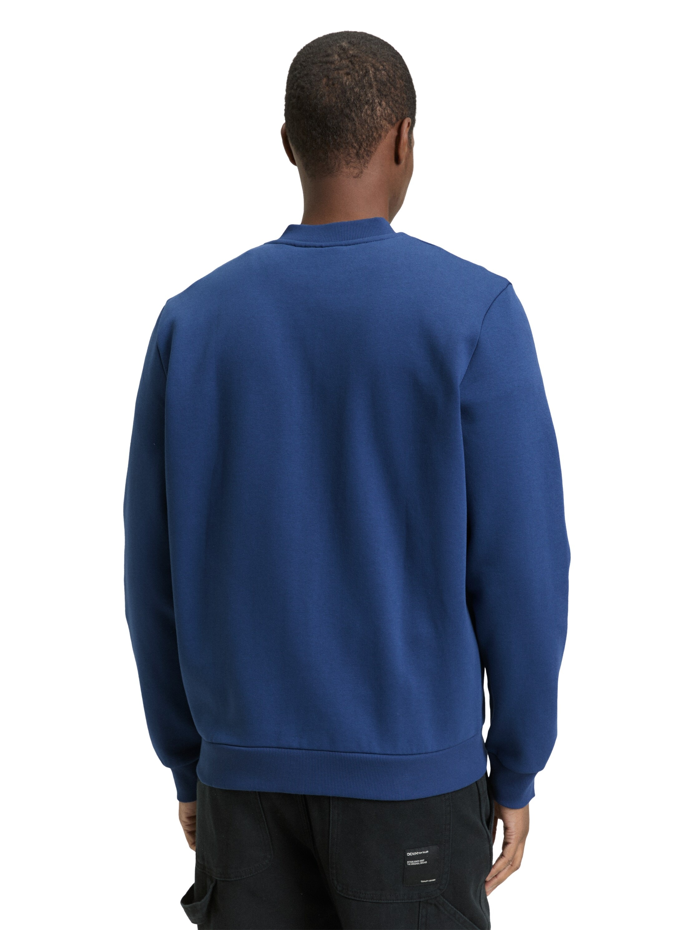 TOM TAILOR Denim Sweatshirt, mit Rippbündchen günstig online kaufen