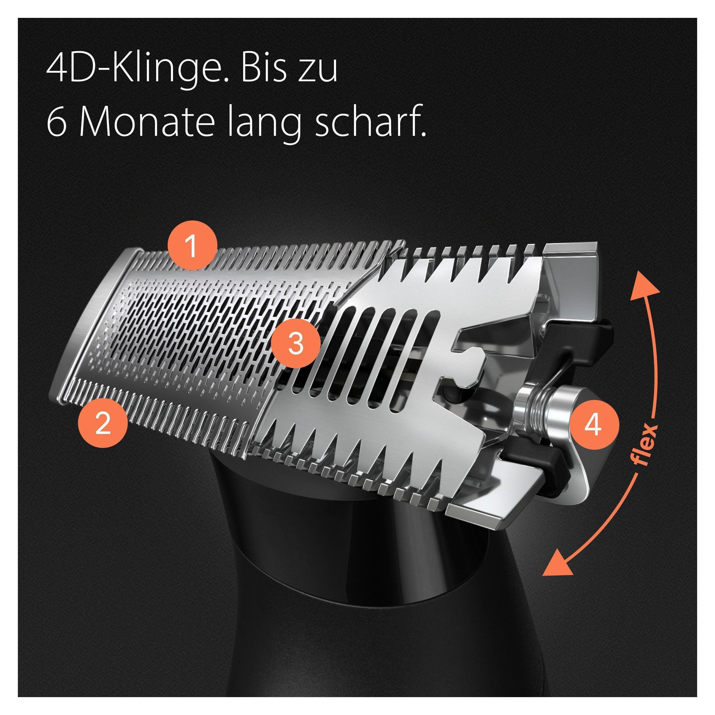 Am meisten bevorzugt Braun Haarschneider »Series X XT3200«, 4D-Flex-Klinge bestellen | BAUR wasserdicht
