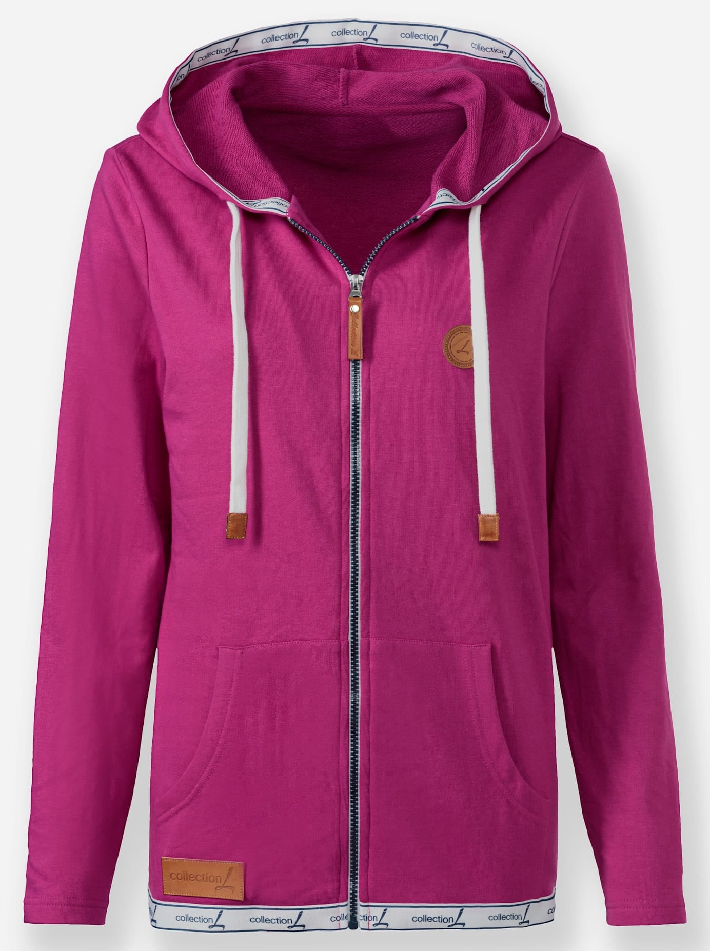 Casual Looks Shirtjacke »Sweatjacke«, (1 tlg.)
