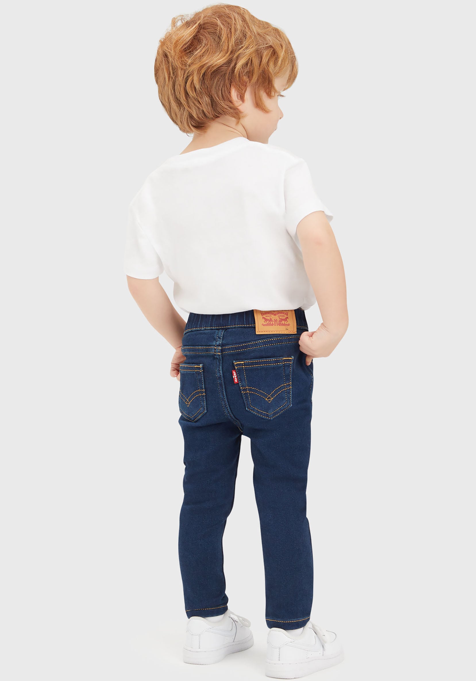 Thumbnail - Levis Kids Schlupfjeans "LVB SKINNY DOBBY PULL ON PANTS" for Baby BOYS