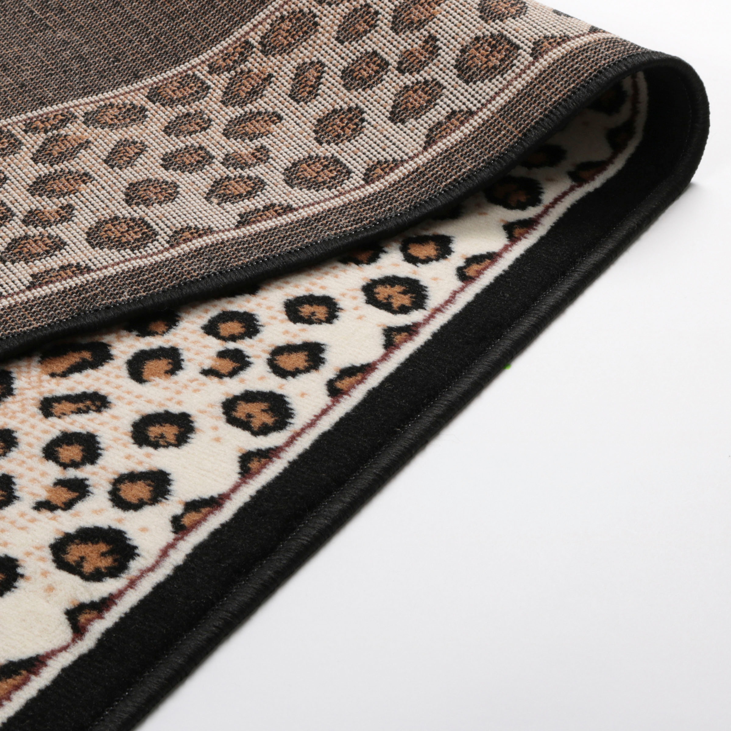 Living Line Teppich »Safariwelt Leo«, rechteckig, 7 mm Höhe, Kurzflor