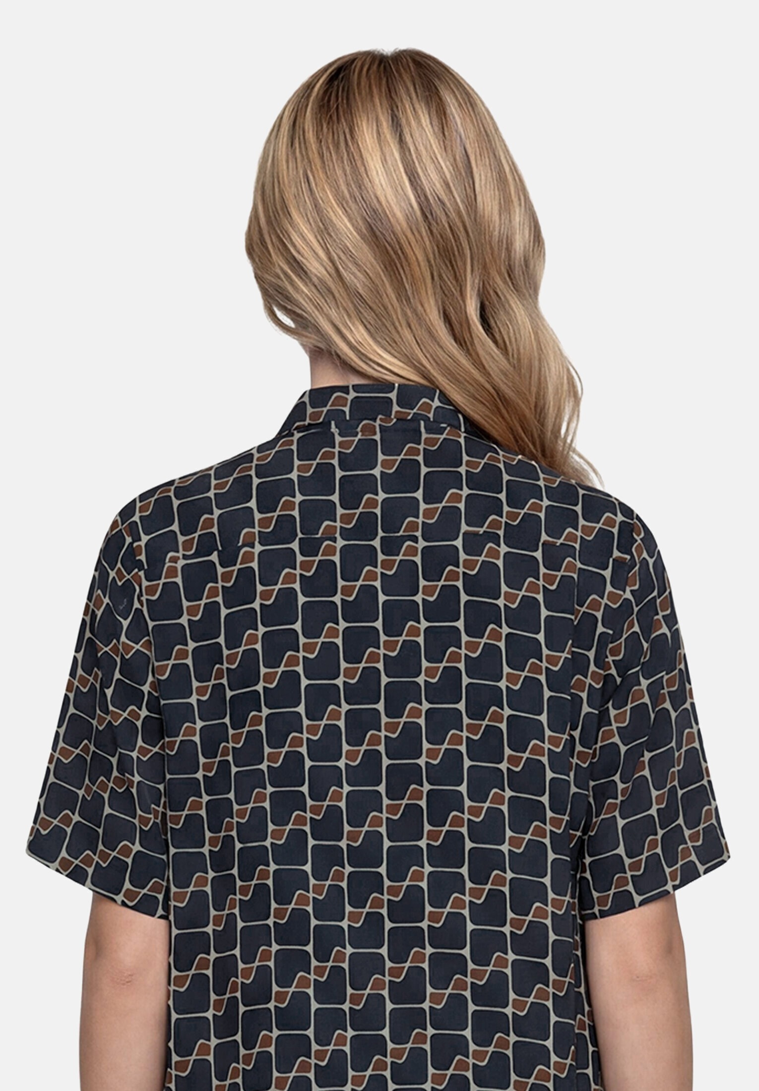 Betty Barclay Hemdblusenkleid »Damen mit Aufdruck« Nahttasche