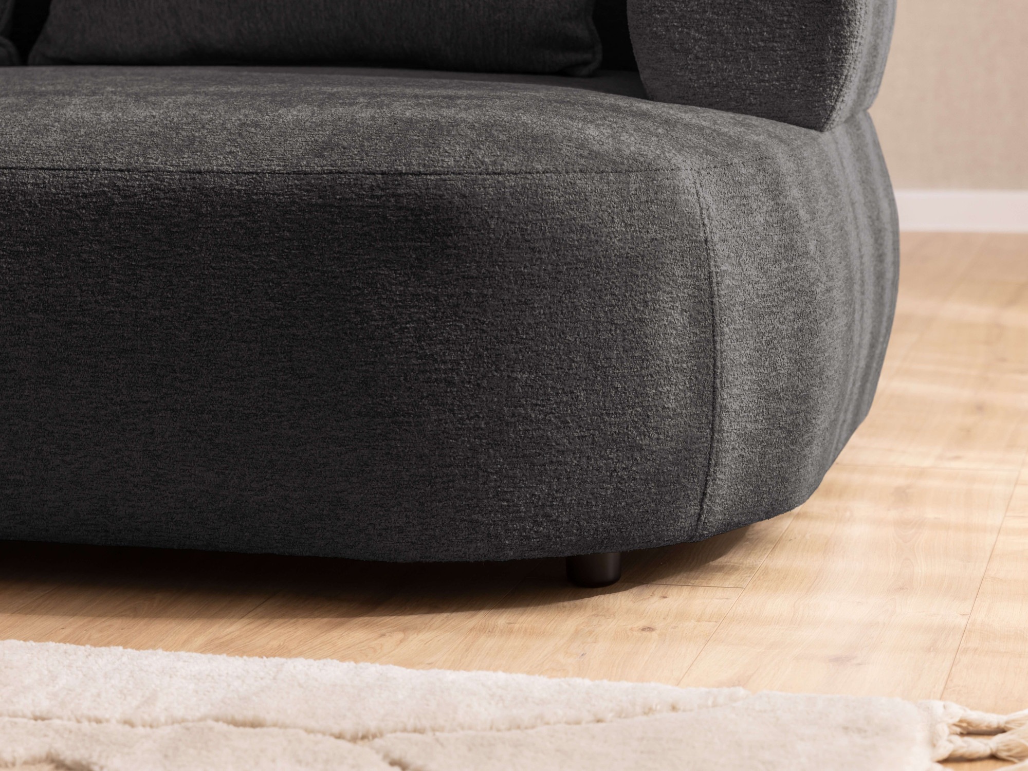 Home affaire Ecksofa »LUSSAC L-Form Design-Sofa mit Zierkissen, Maße B/T/H: 257/159/78 cm« hoher Sitzkomfort und modernes Design, Sofa ohne Bettfunktion