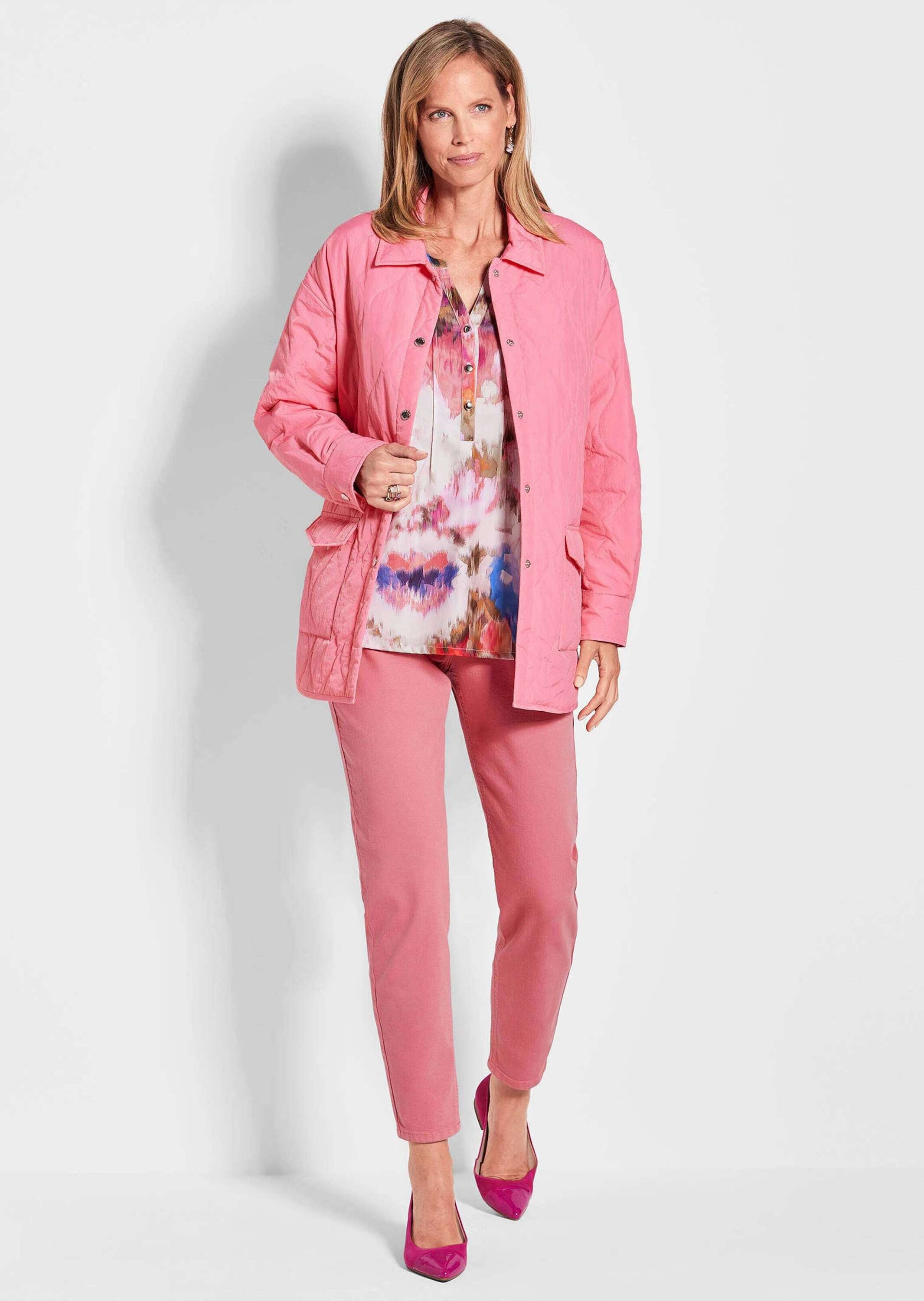 GOLDNER Steppjacke »Steppjacke mit Hemdkragen«