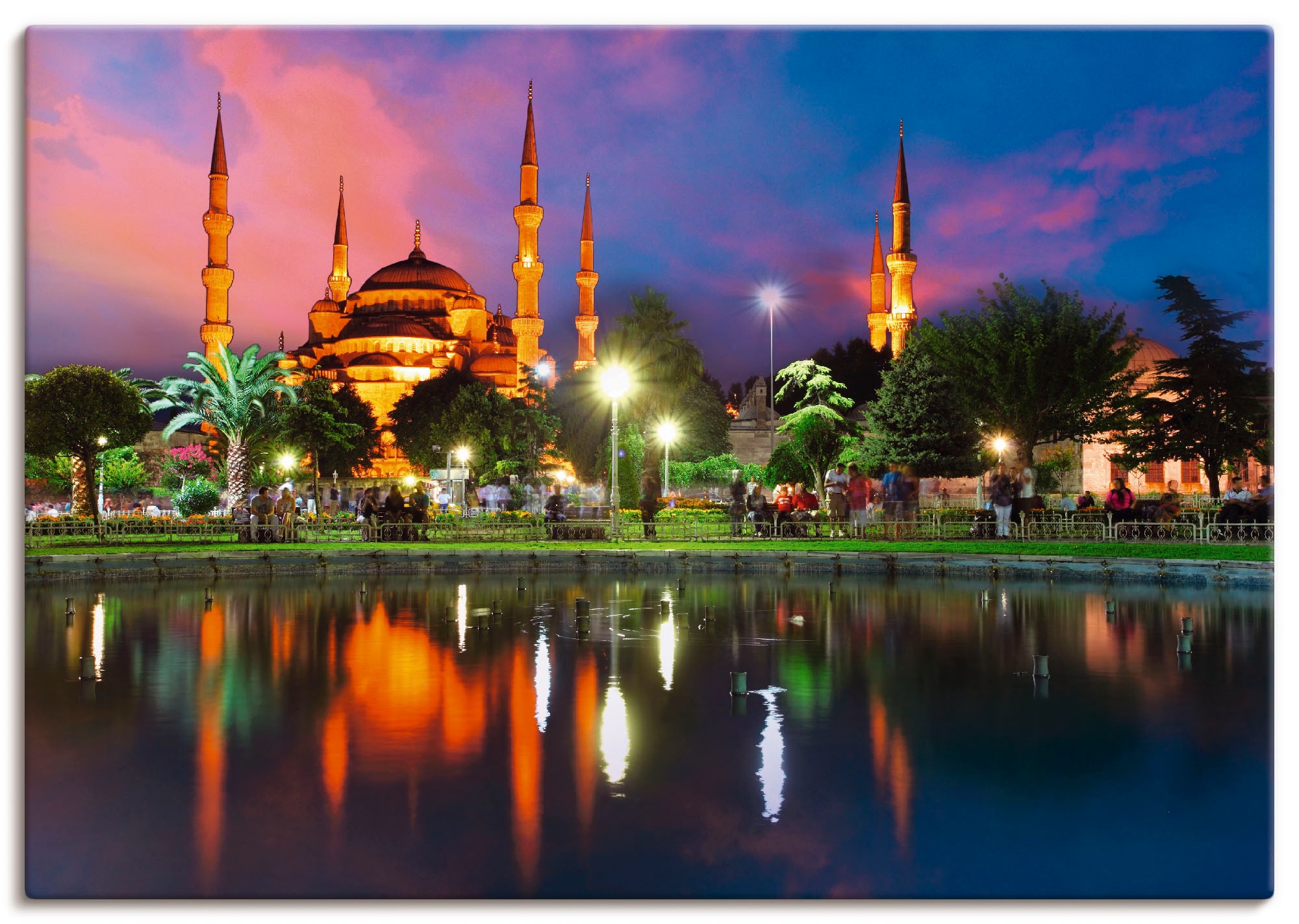Artland Paveikslas »Blaue Moschee in Istanbul ...