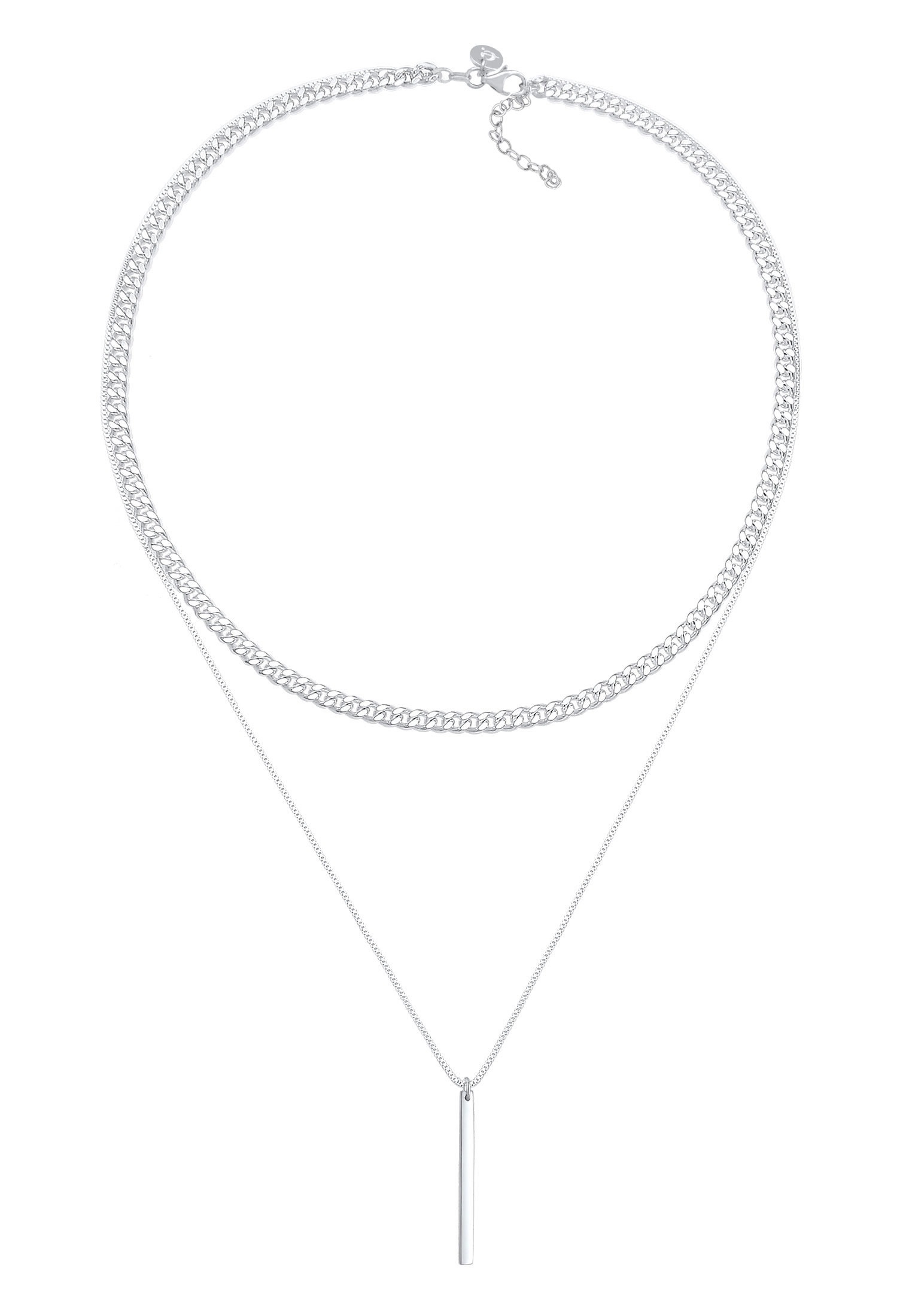 Elli Premium Gliederkette »Halskette Layer 925 Sterling Silver«