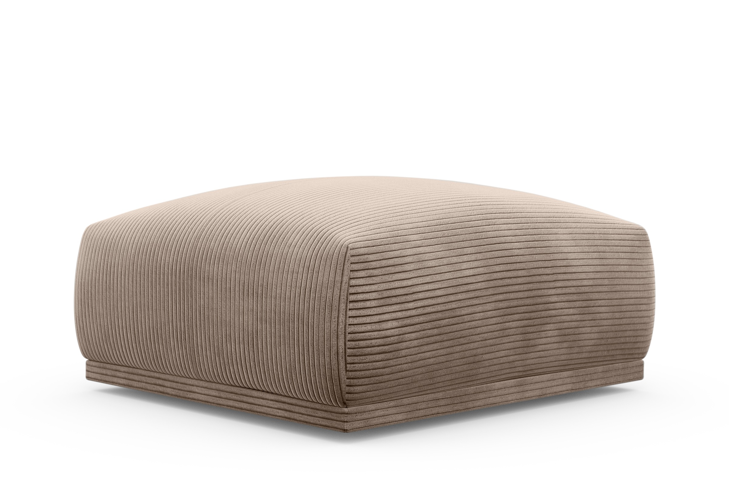 TRENDMANUFAKTUR "Braga, mit hochwertigem Kaltschaum, quadratisch, in Cord e günstig online kaufen