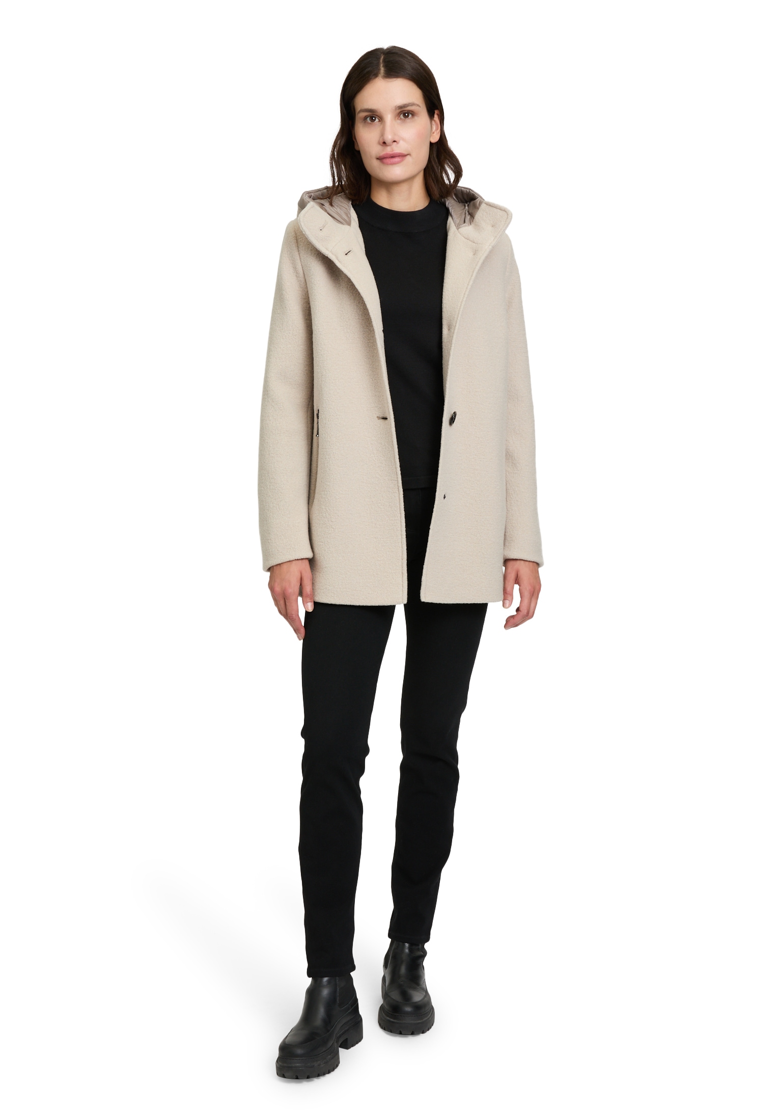 Gil Bret Wolljacke »Gil Bret Wolljacke mit Kapuze«, mit Kapuze