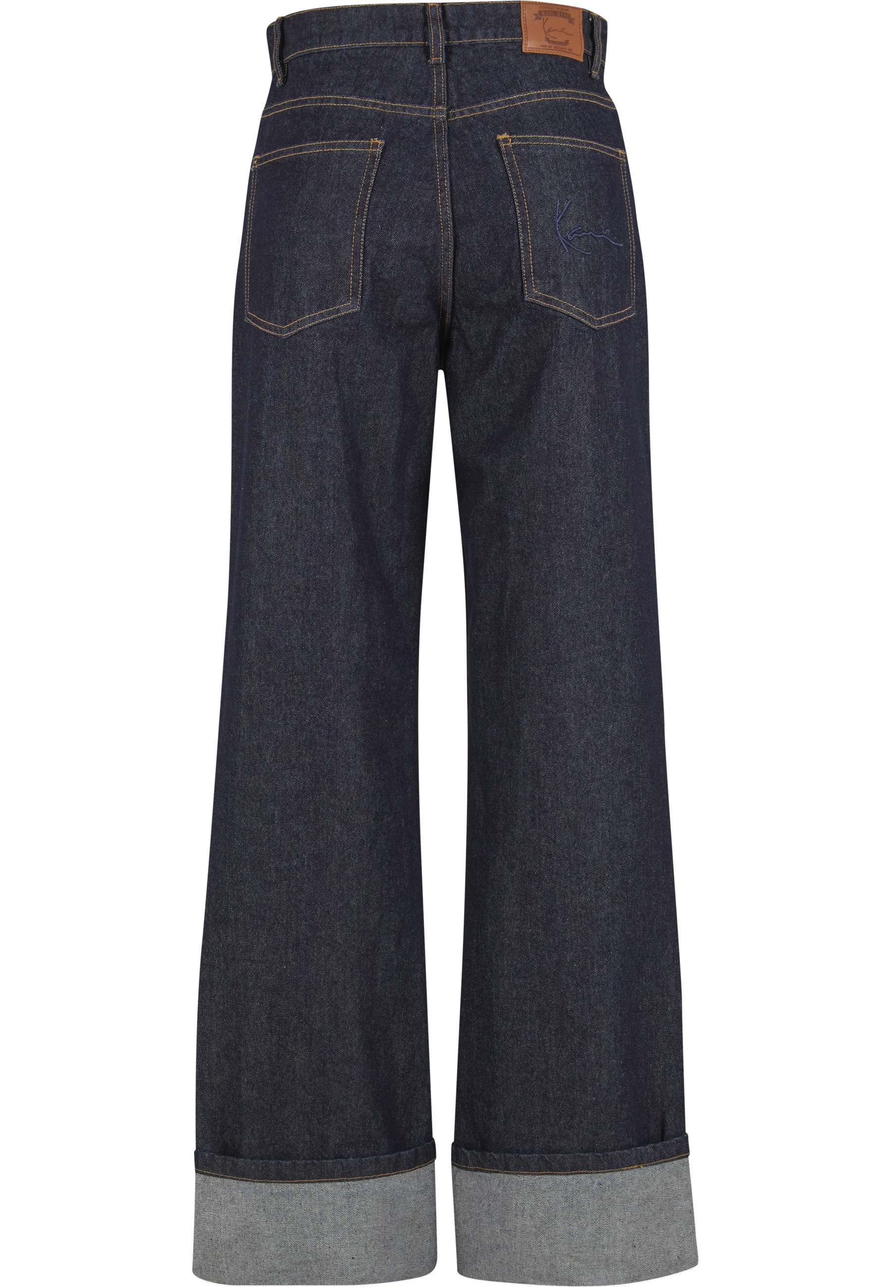 Karl Kani Bequeme Jeans »Karl Kani Signature Rinsed Straight Leg Denim Pants«