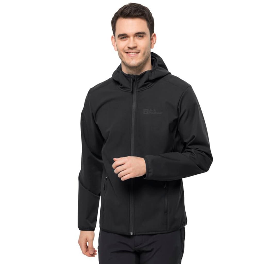 Jack Wolfskin Softshelljacke »BORNBERG HOODY M«, mit Kapuze