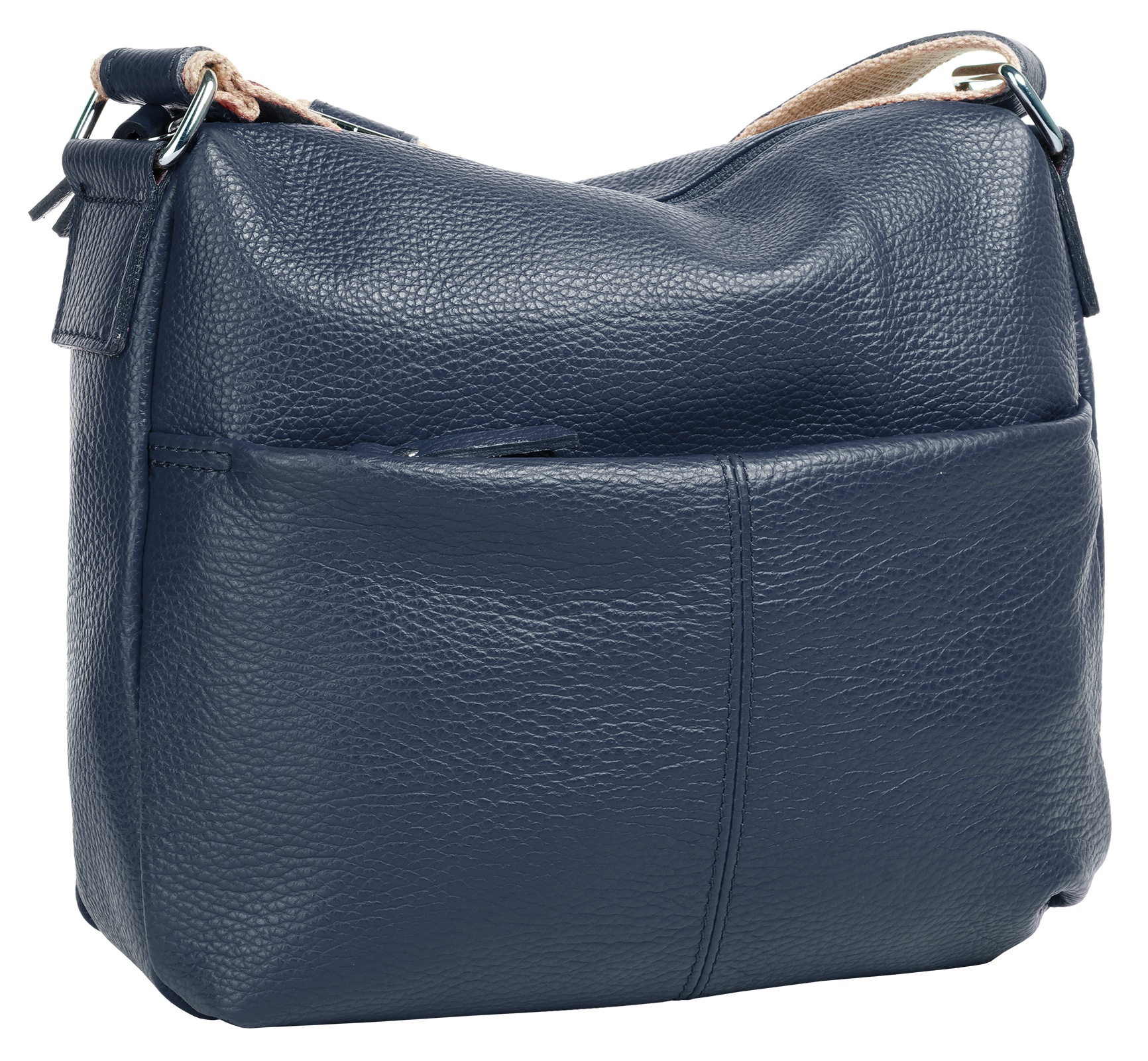 Thumbnail - Samantha Look Umhängetasche echt Leder, Made in Italy