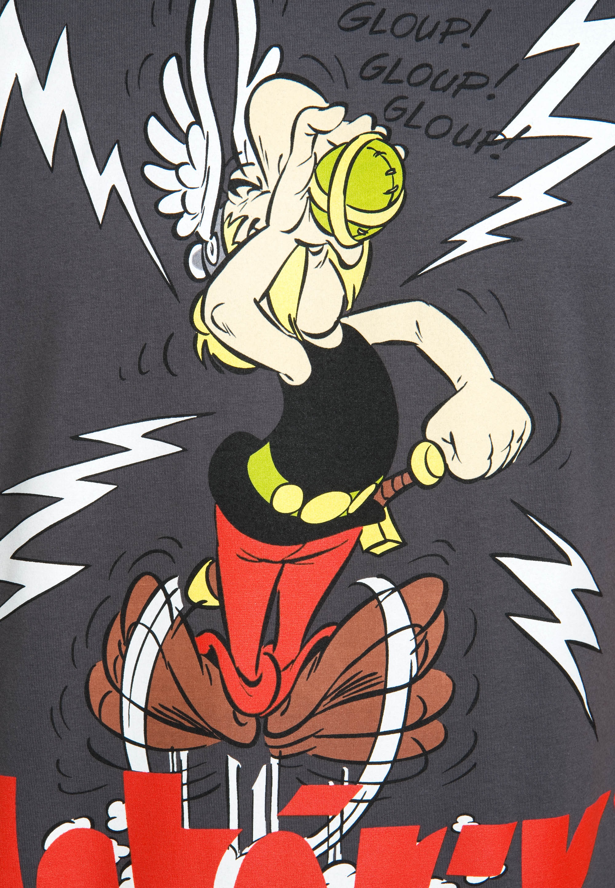 LOGOSHIRT T-Shirt »Asterix - Der Gallier«, mit Retro-Print