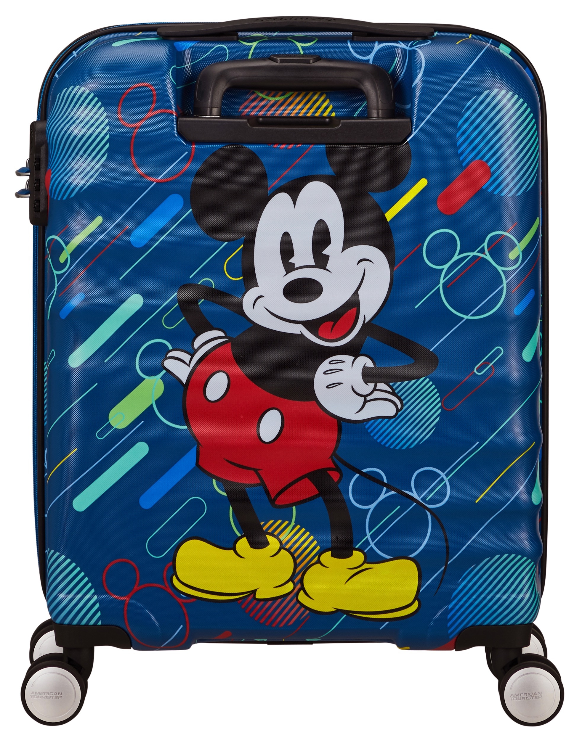 American Tourister Kinderkoffer "WAVEBREAKER DISNEY 55", 4 St. Rollen, Kinderreisegepäck Koffer TSA-Zahlenschloss