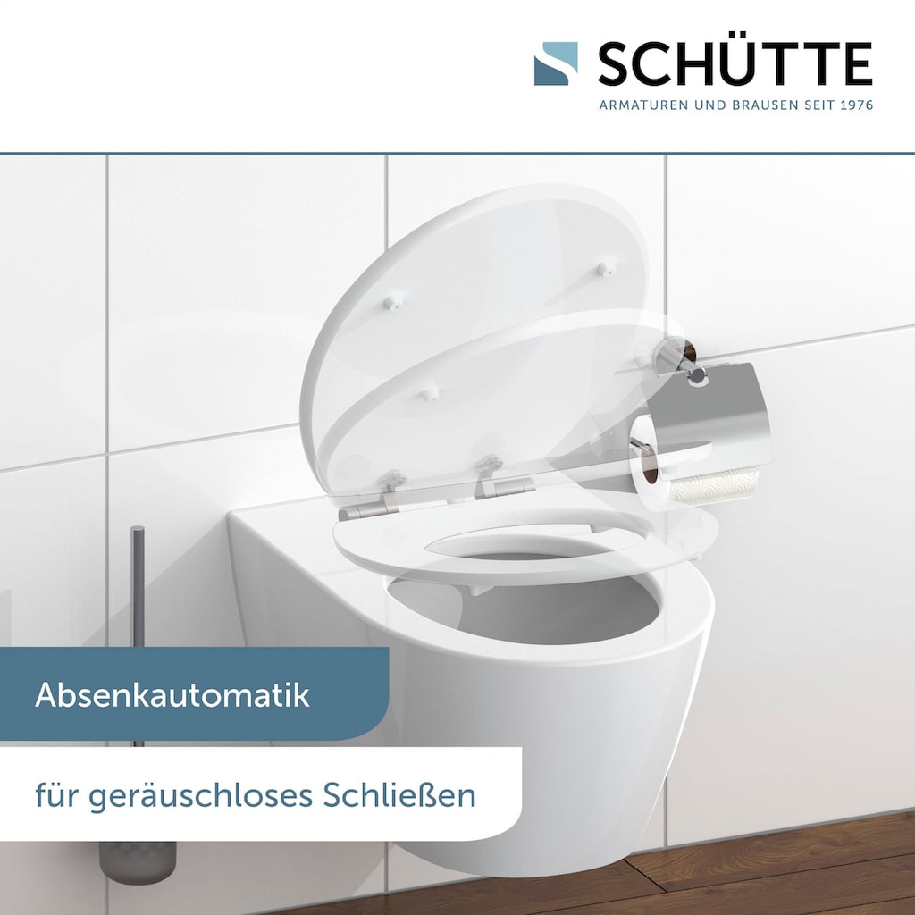 Schütte WC-Sitz »BLACK STONE«