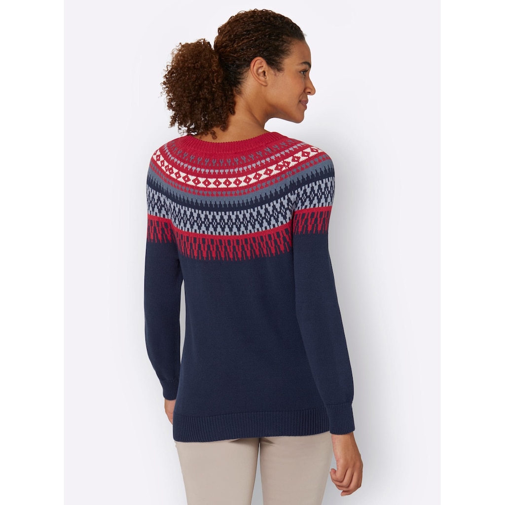 Casual Looks Norwegerpullover »Pullover«