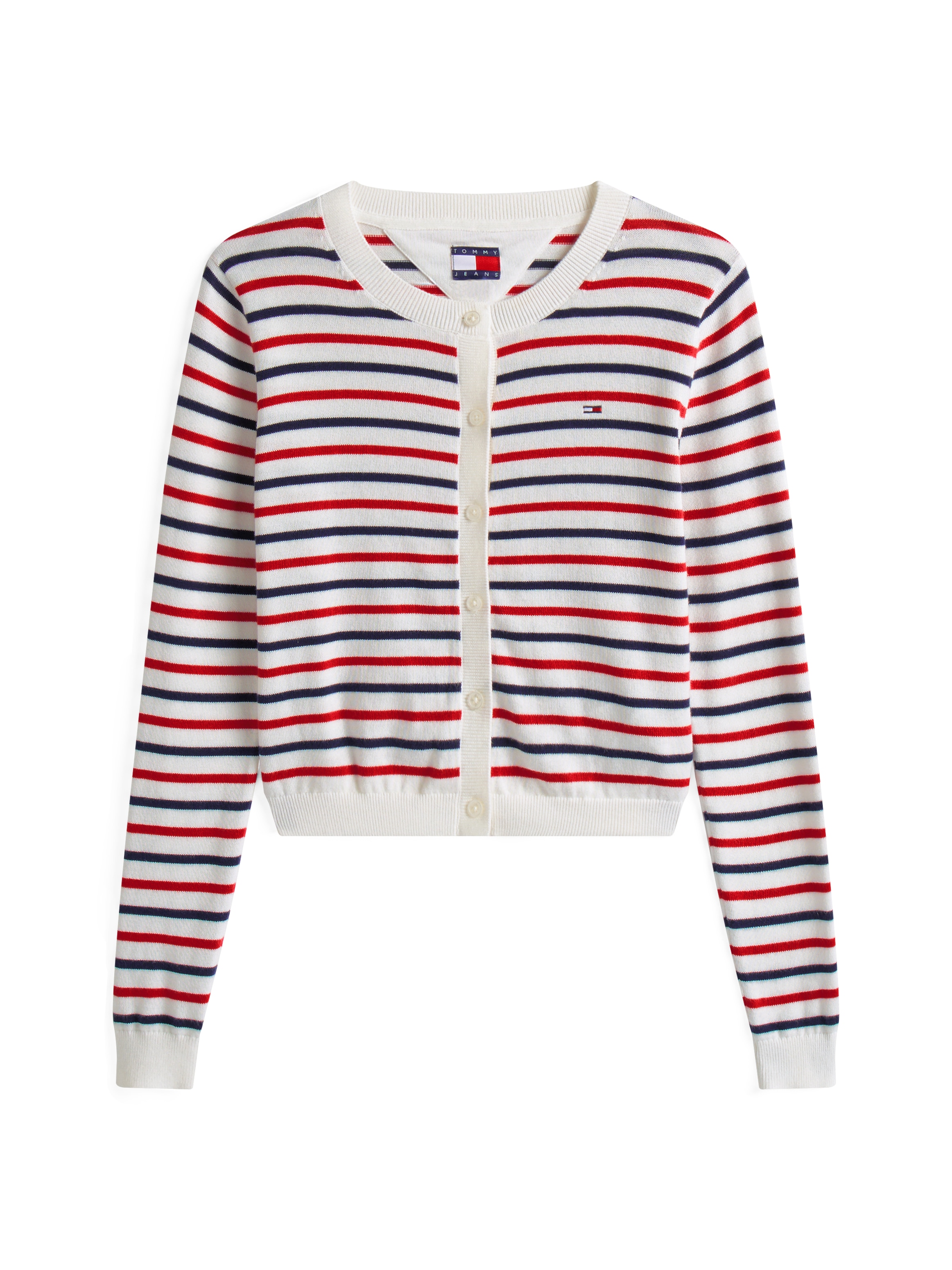 Tommy Jeans Strickjacke »TJW ESSENTIAL CREW NECK CARDIGAN«