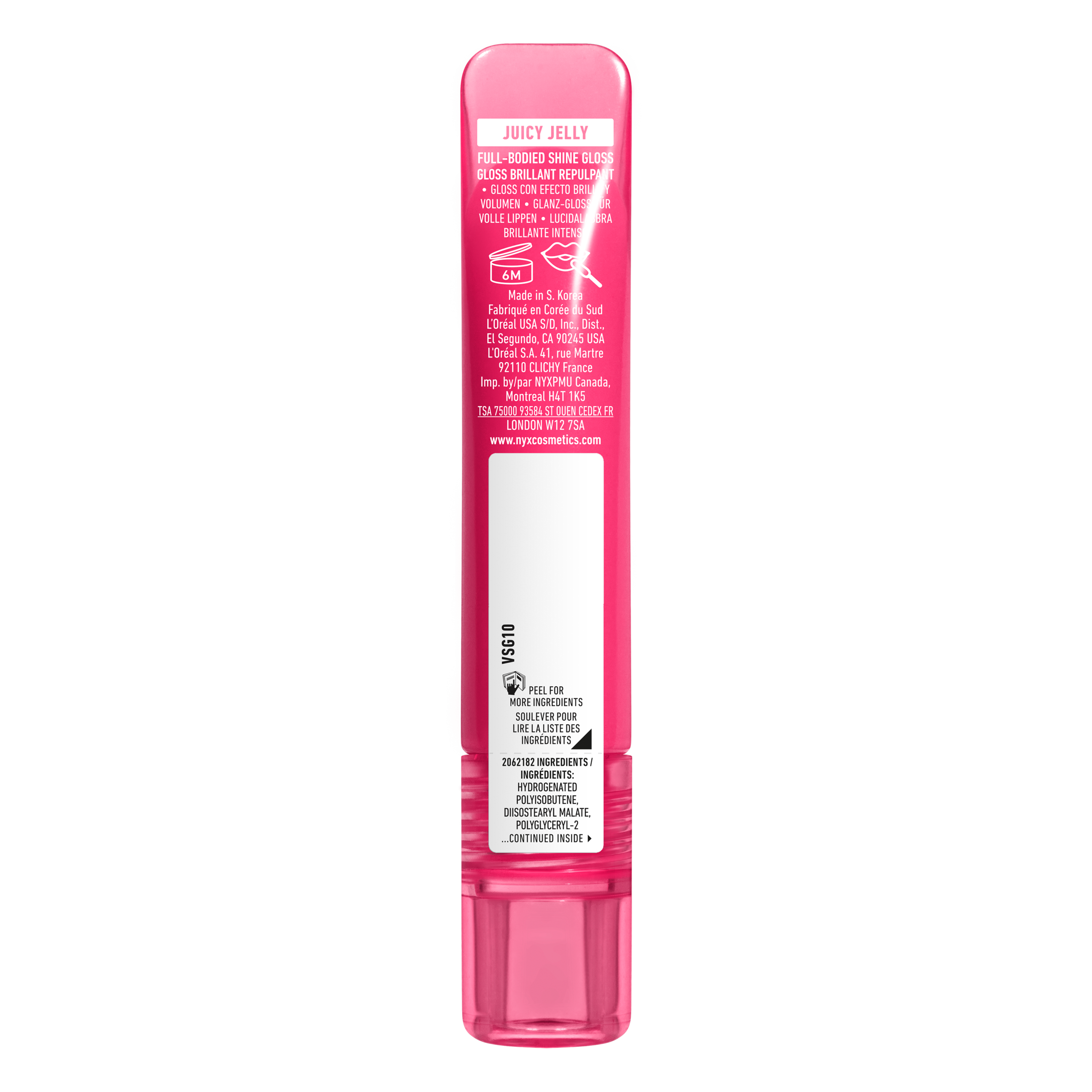 NYX Lipgloss »NYX Professional Makeup Jelly Job Lip Gloss«