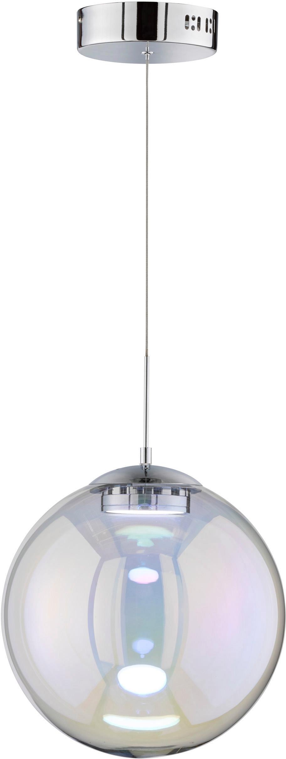 WOFI LED Pendelleuchte GRACE, LED-Board, Warmweiß, LED Hängelampe, LED Hängeleuchte, dimmbar