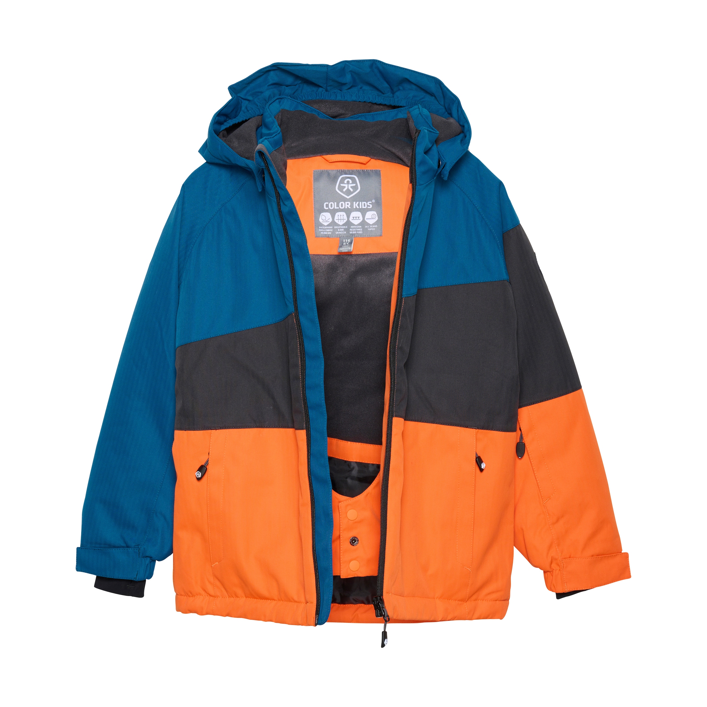 COLOR KIDS Skijacke »Skijacke COSki«, mit Kapuze