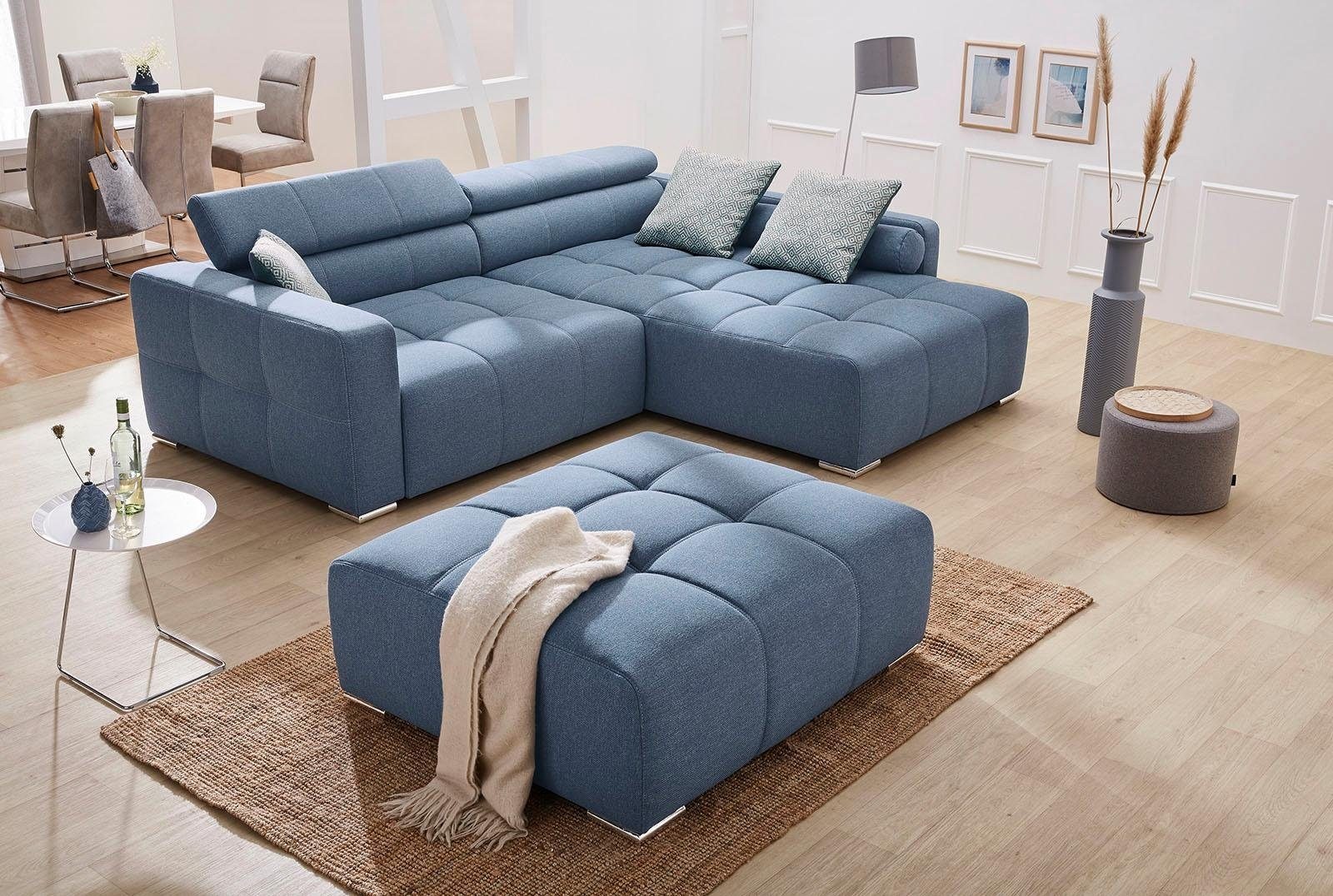 Jockenhofe Gruppe Salerno Ottoman Blue 119cm 3