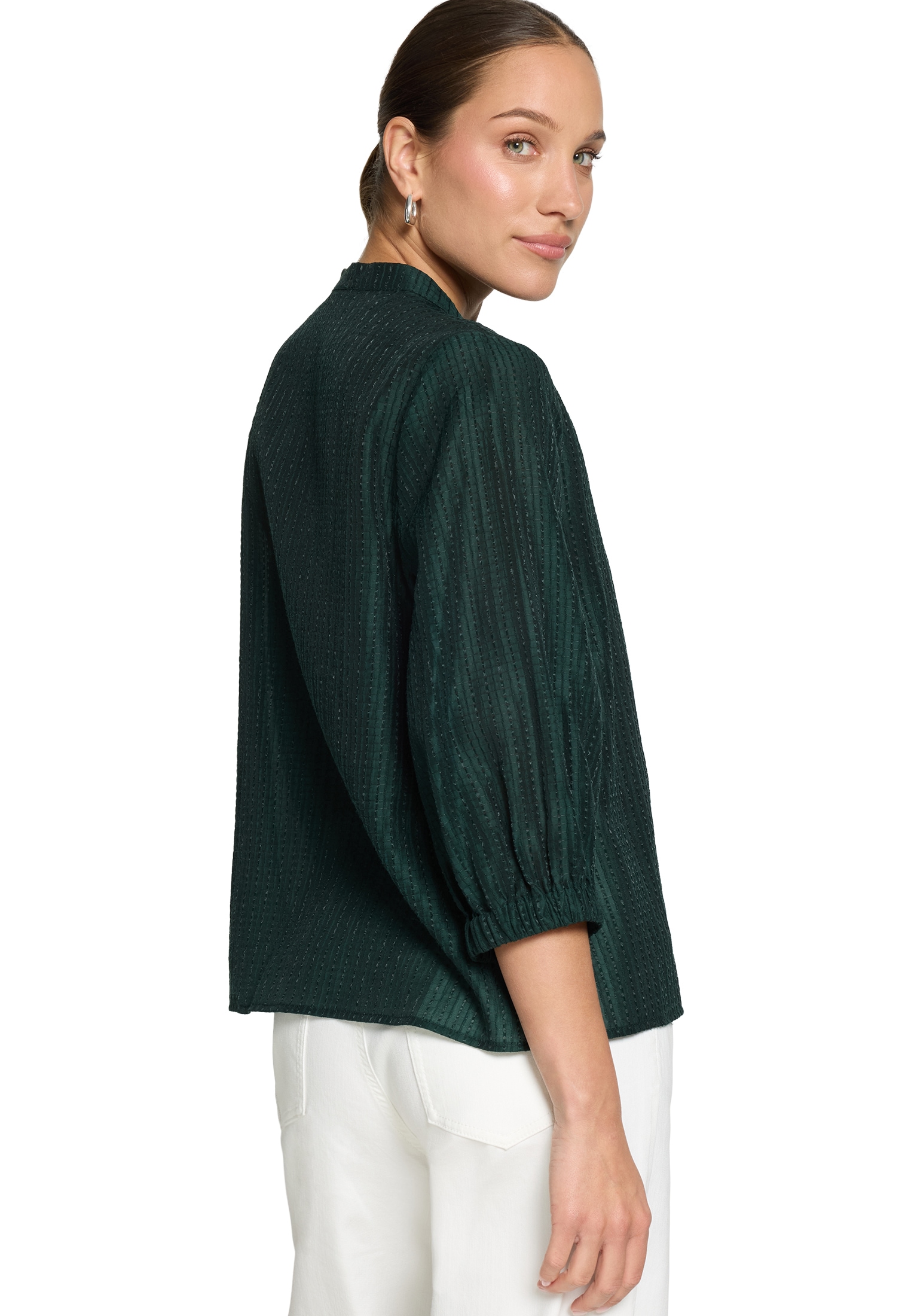 Zero Schlupfbluse »Damen mit Struktur«