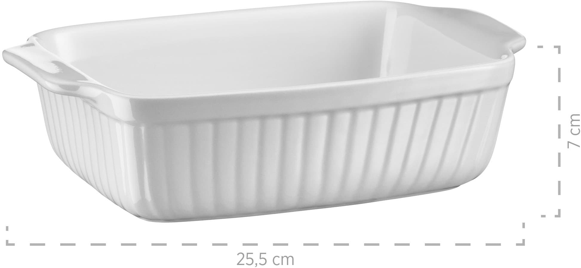 MÄSER Auflaufform »Kitchen Time, rechteckig« Steinzeug 2 Stk. tlg.