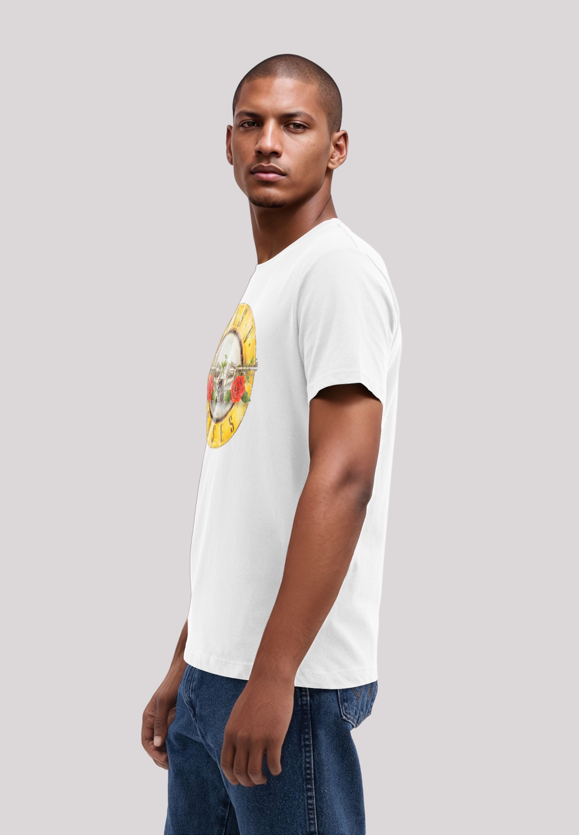 F4NT4STIC T-Shirt »Guns 'n' Roses Vintage Bullet Logo«, Premium Qualität Streetwear