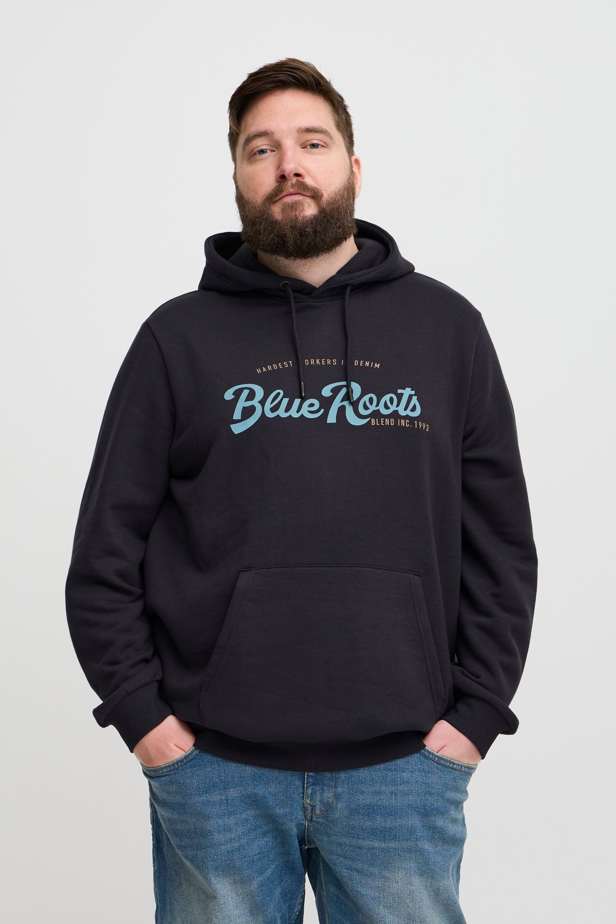 Blend Troyer "BHBSweatshirt", Gemütliche Sweatjacke mit Kapuze günstig online kaufen