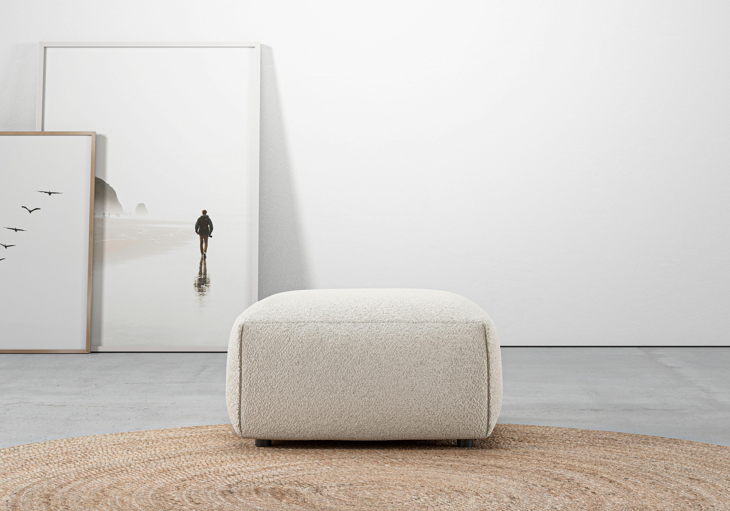 andas Hocker "Glimminge auch in Breitcord, Feincord und Easy care-Bezug", p günstig online kaufen