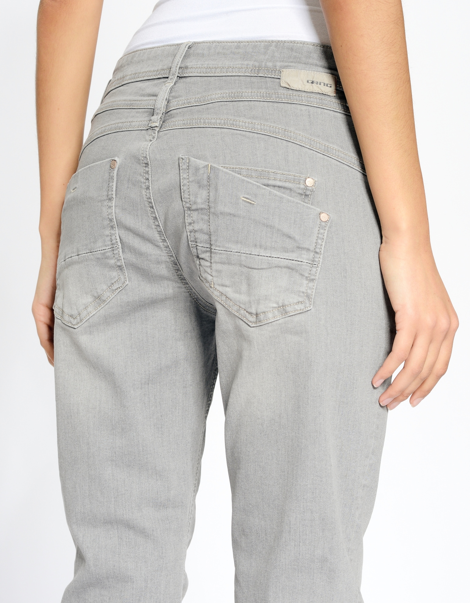 GANG Relax-fit-Jeans »94AMELIE CROPPED«, aus weicher Cord-Qualität