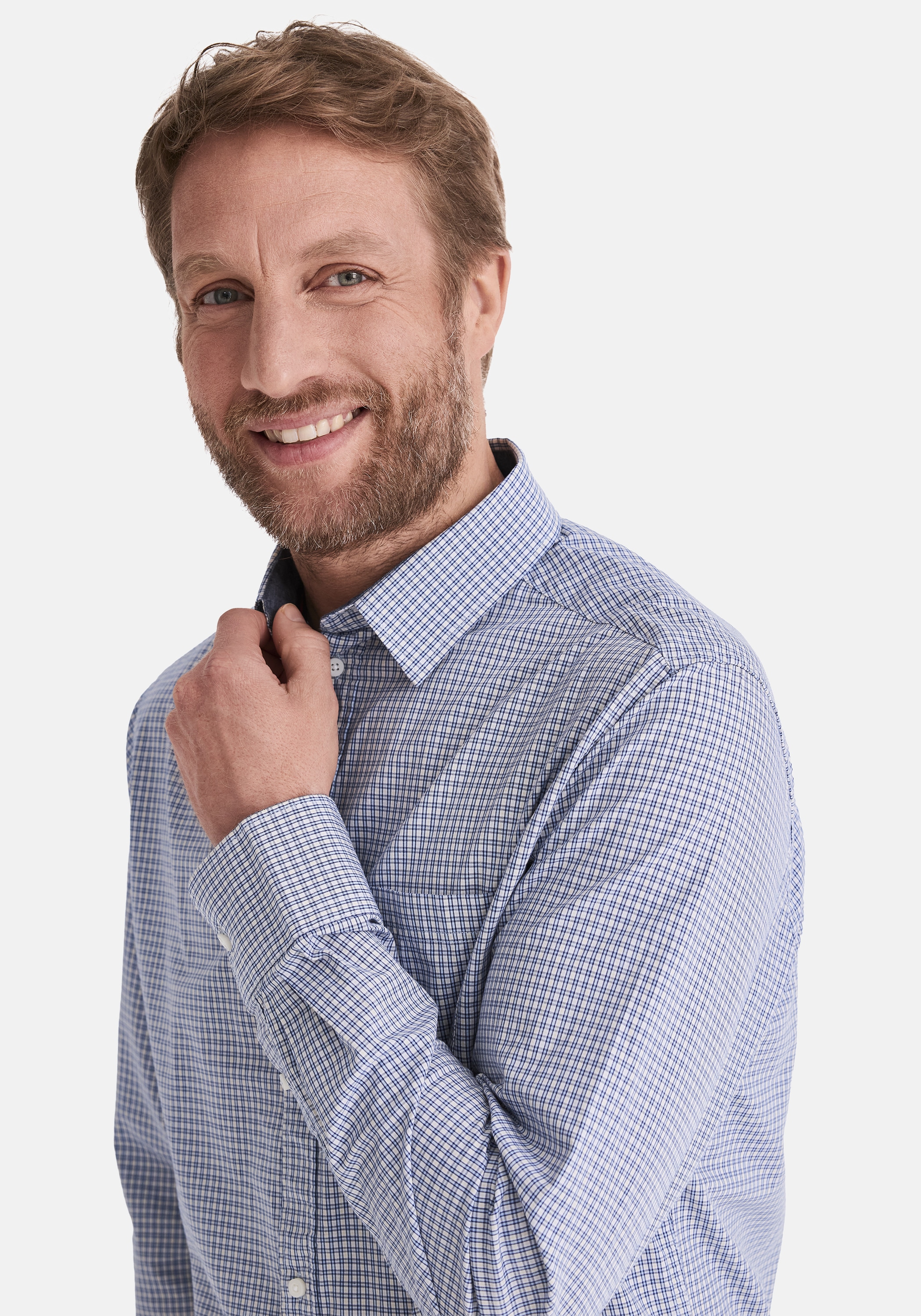 Stooker Men Flanellhemd »HARLEY Hemd Langarm Regular Fit«, Langarm Hemd Regular Fit für Herren
