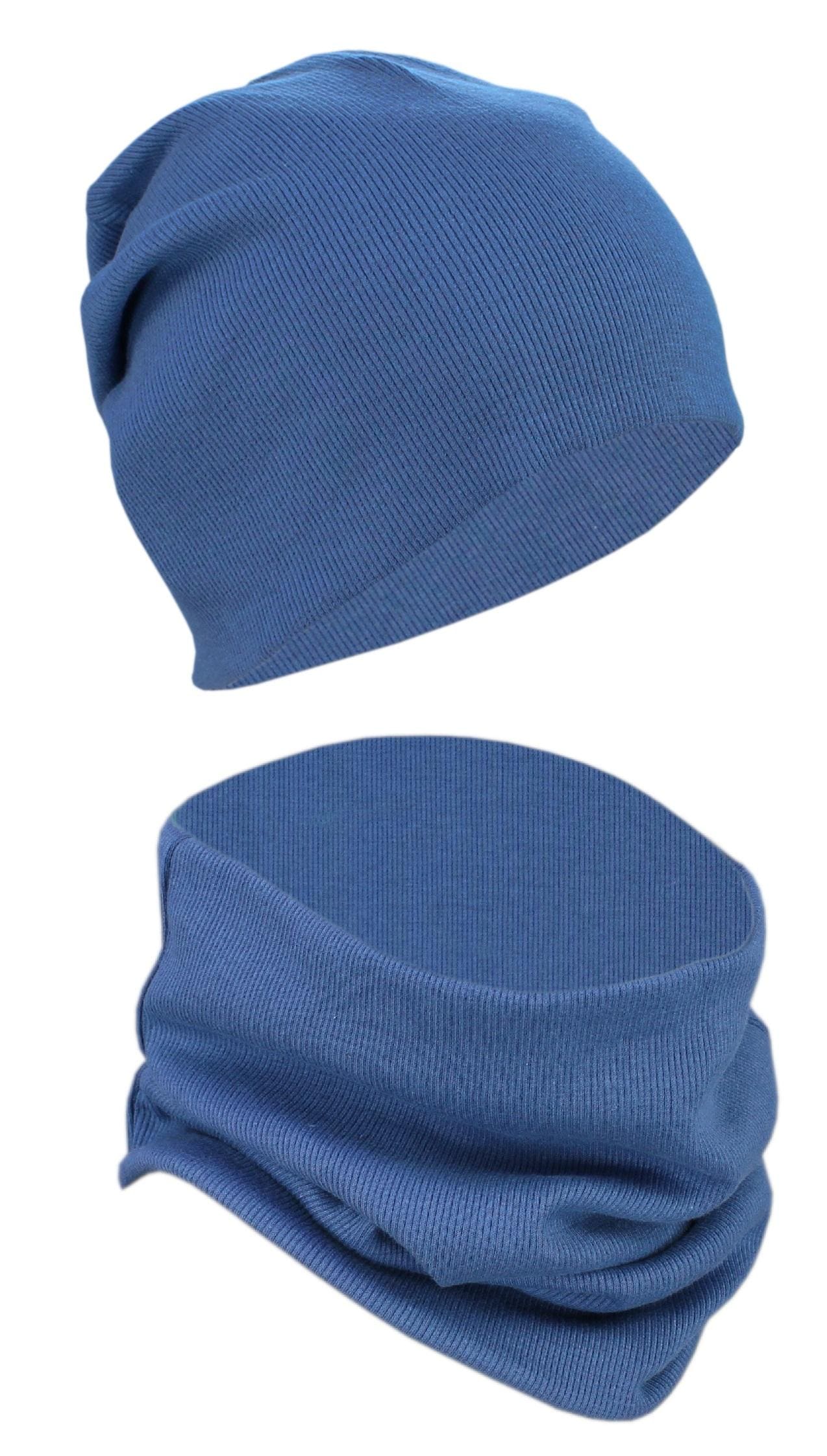 ALKATO Beanie "Mütze Alkato Unisex Beanie Mütze und Schal Set Uni"