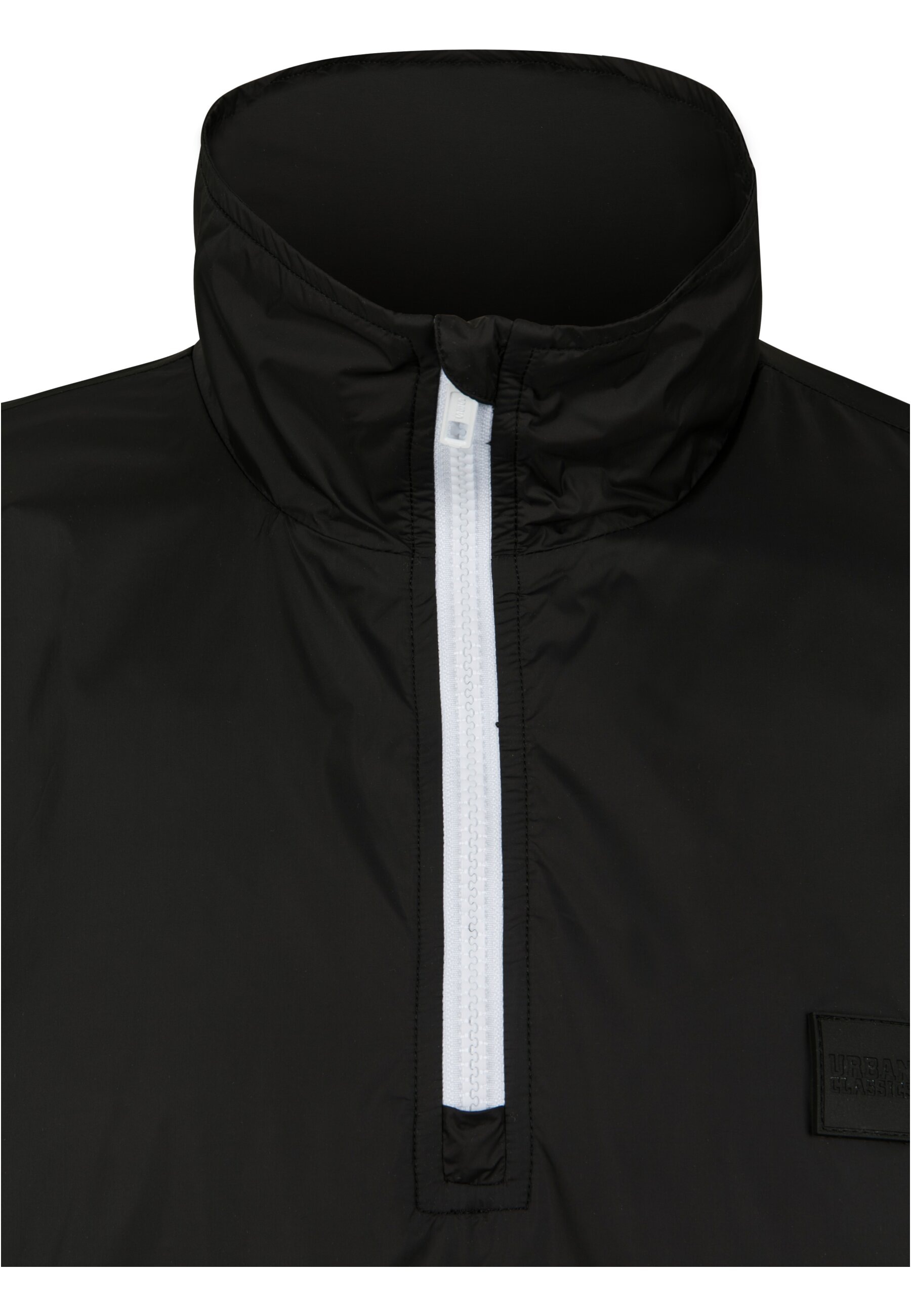 URBAN CLASSICS Allwetterjacke »Urban Classics Herren Stand Up Collar Pull Over Jacket«, (1 St.), ohne Kapuze