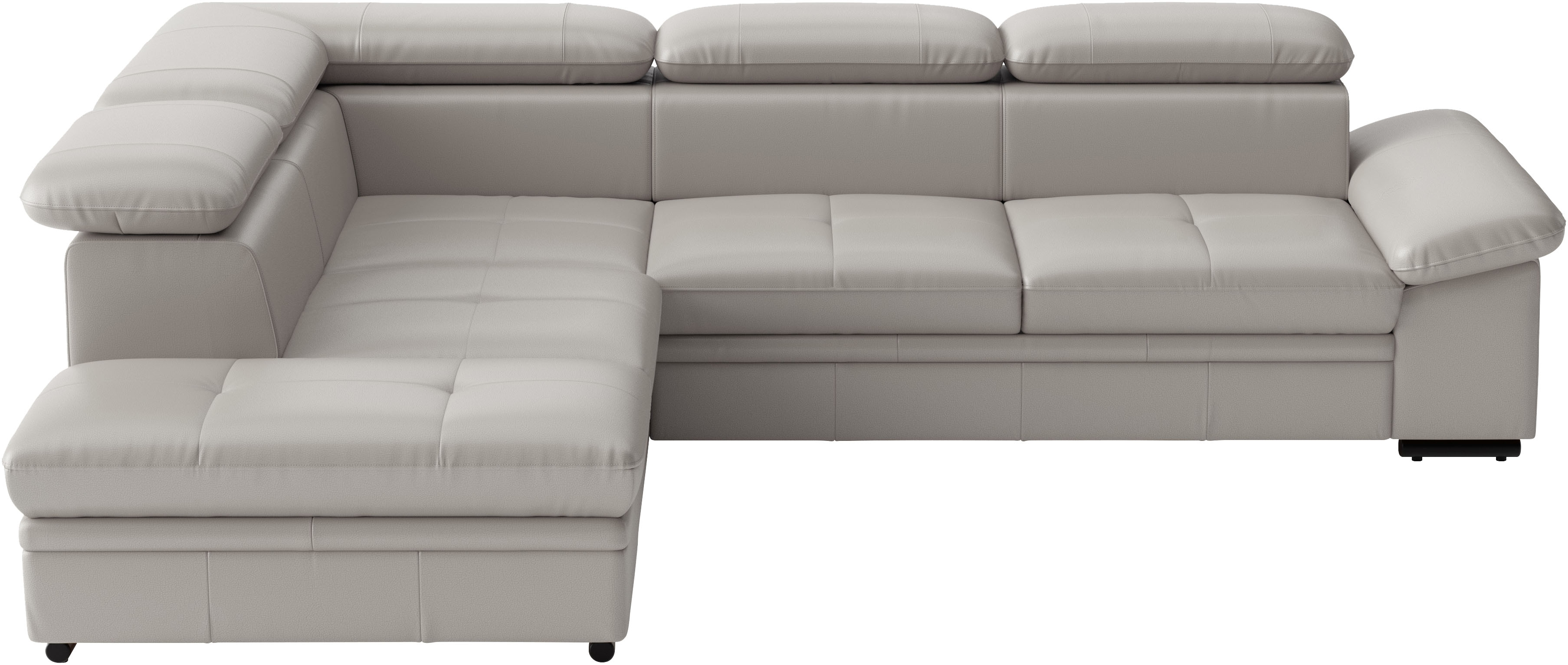 sit&more Ecksofa "Viola L-Form, B: 249 cm, Arm- & Kopfteilverstellung" optional mit Schlaffunktion