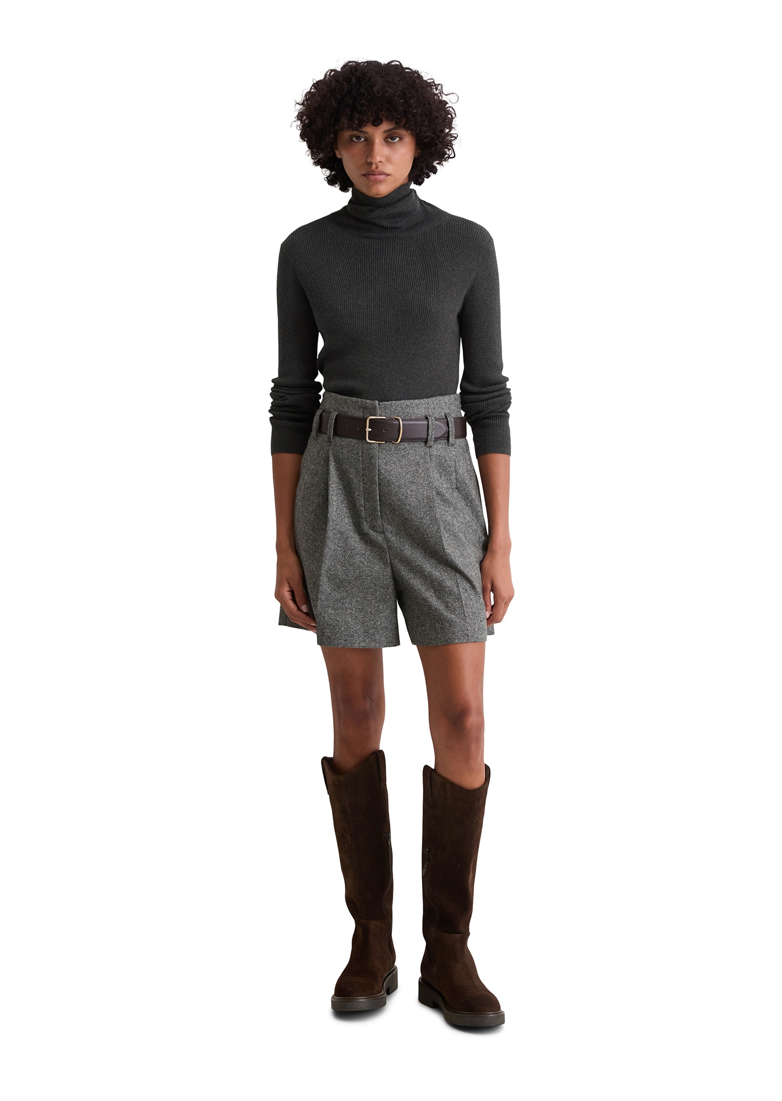 Marc O'Polo Rollkragenpullover »aus Organic Cotton«