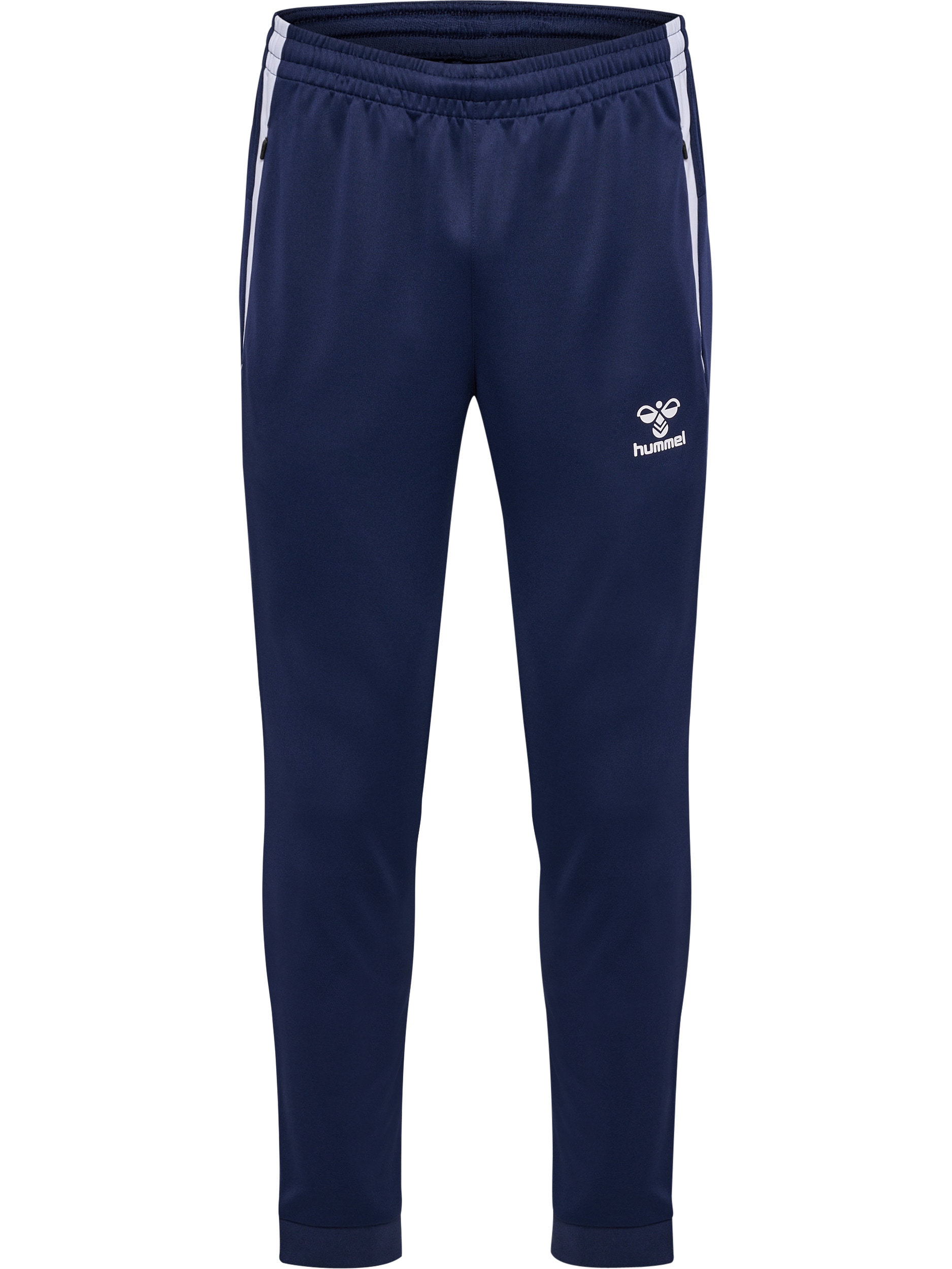 hummel Trainingshose "HMLLEAD 2.0 TRACK PANTS" aus Polyester, atmungsaktiv, mit verstellbarer Zugschnur im Bund