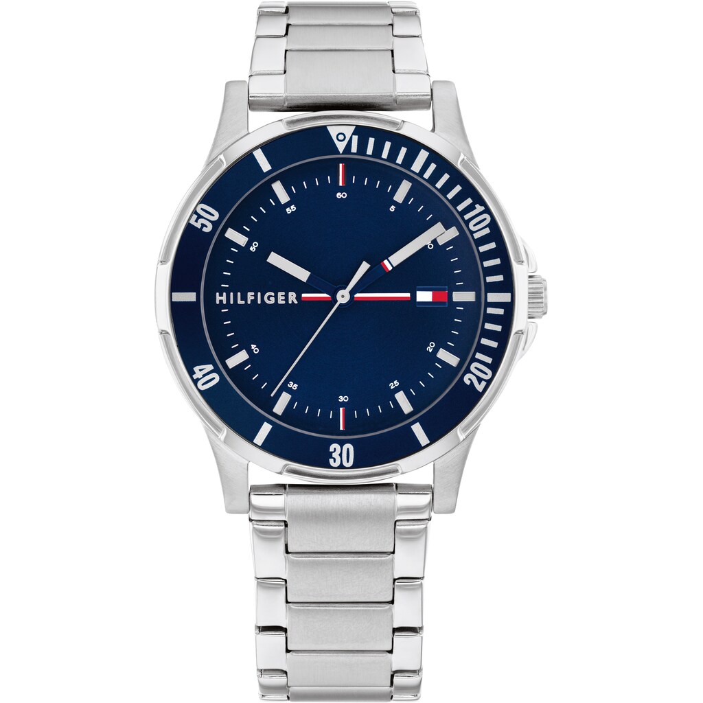 Tommy Hilfiger Quarzuhr »BOYS, 1720018«, Kinderuhr, Armbanduhr, Lernuhr, Jungen, Schulanfang, Geschenkidee