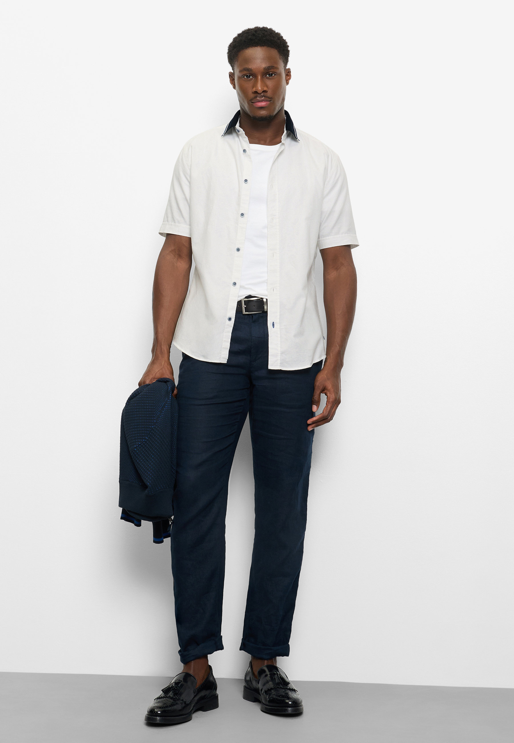 Thumbnail - OLYMP Langarmhemd "OLYMP Casual, regular fit, Polo-Kragen"