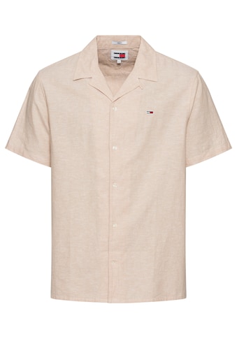 Kurzarmhemd »TJM LINEN BLEND CAMP SHIRT EXT«