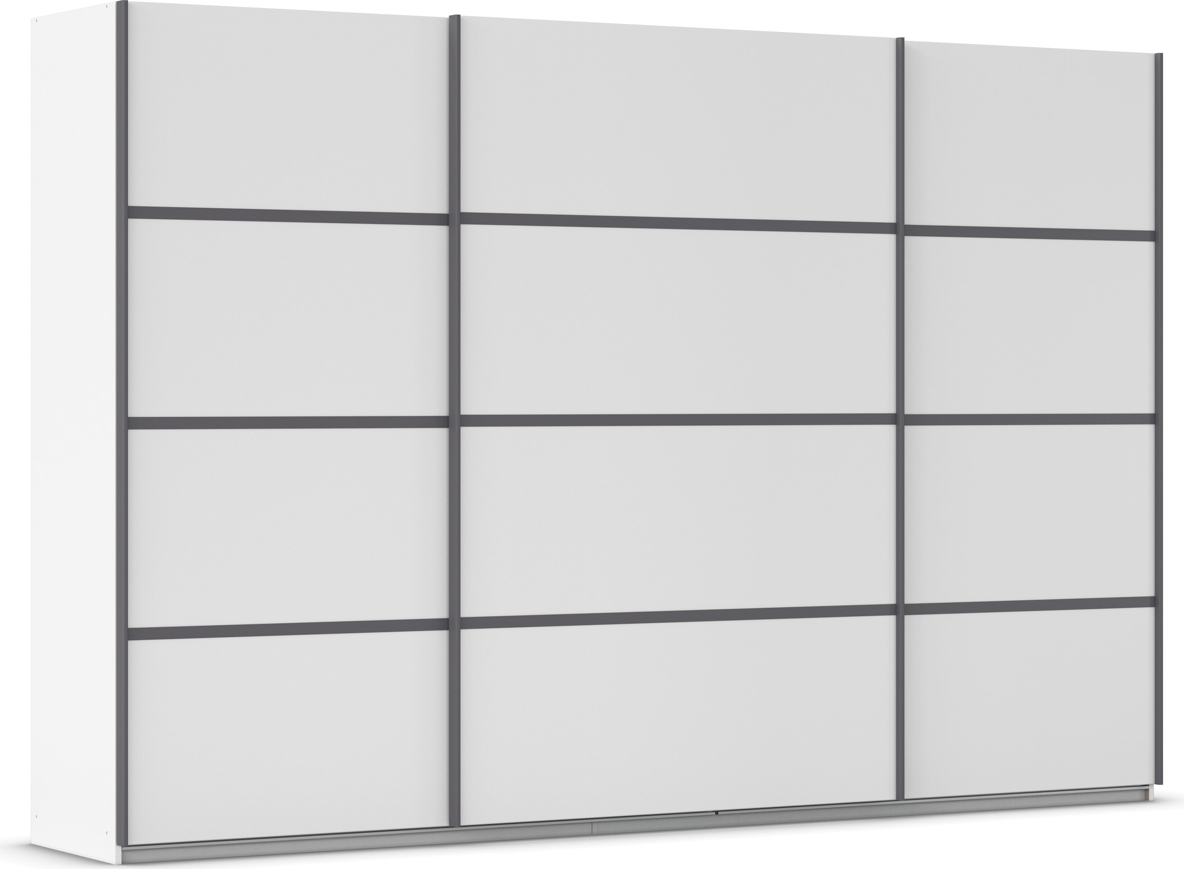 OTTO home Kleiderschrank "Mehrzweckschrank Aktenschrank Möbel Mietswohnung Schlafzimmer AVOLA" 3 verschiedene Ausstattungen BASIC/CLASSIC/PREMIUM (inkl. SOFT-CLOSE), mit eleganten Zierleisten in Chrom, Schwarz oder Weiß MADE IN GERMANY