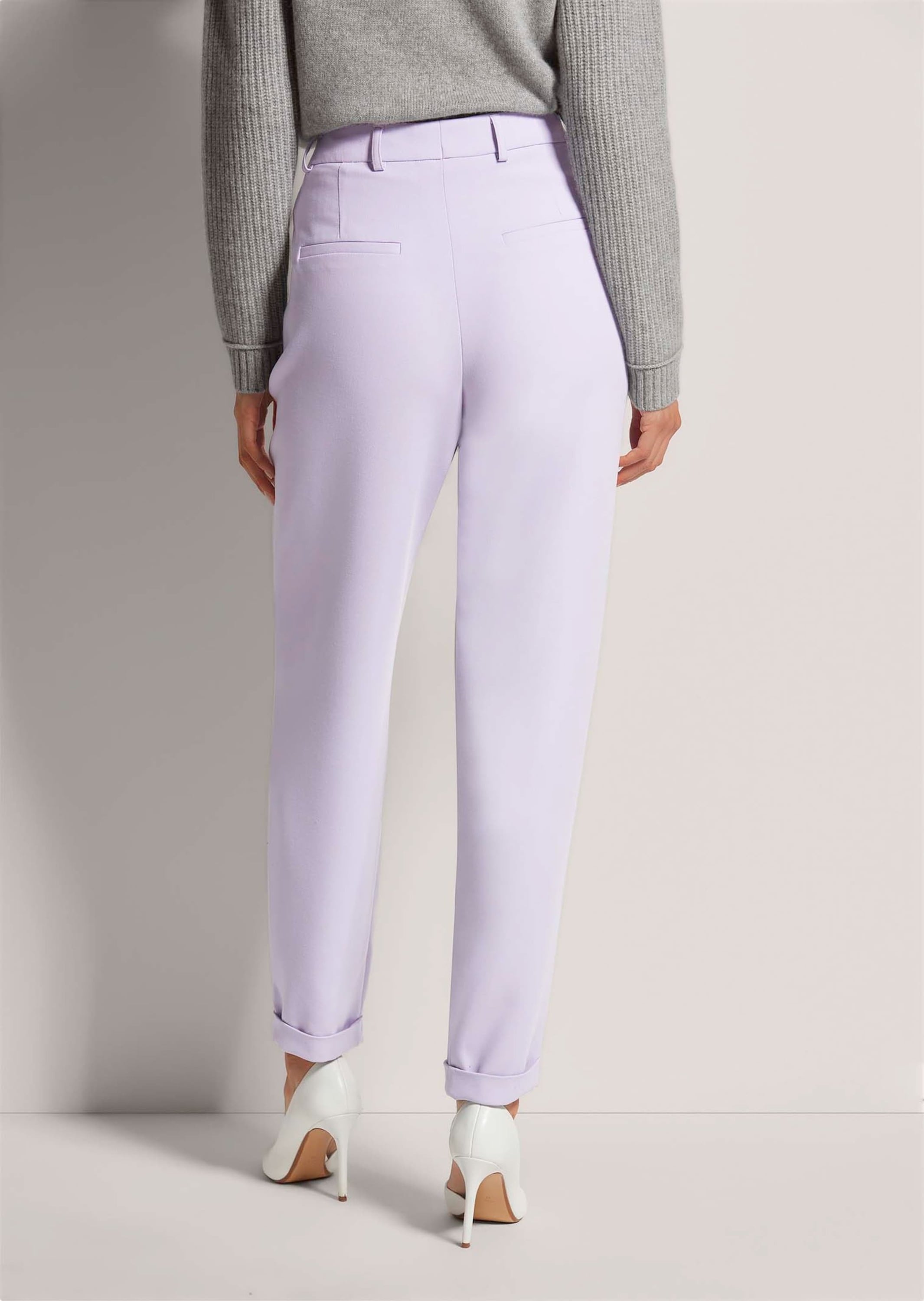 MADELEINE Bundfaltenhose »Hose Bundfaltenhose mit Saumaufschlag«