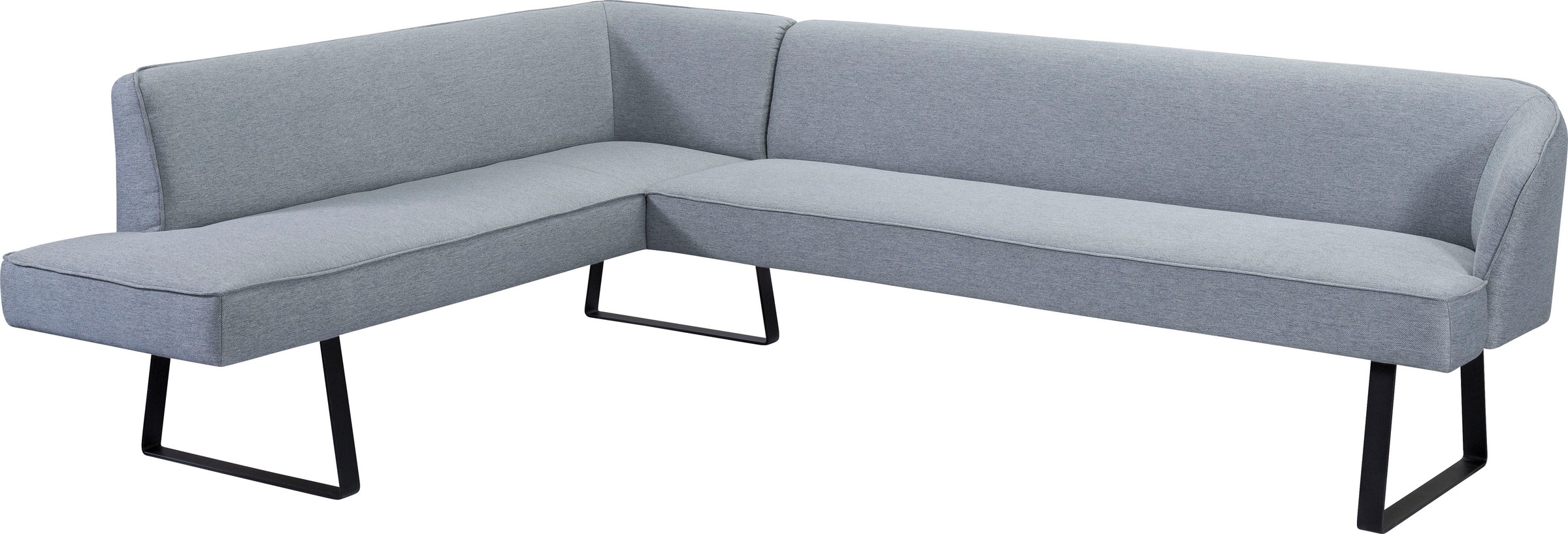 Exxpo Americano Corner Bench Silver 6