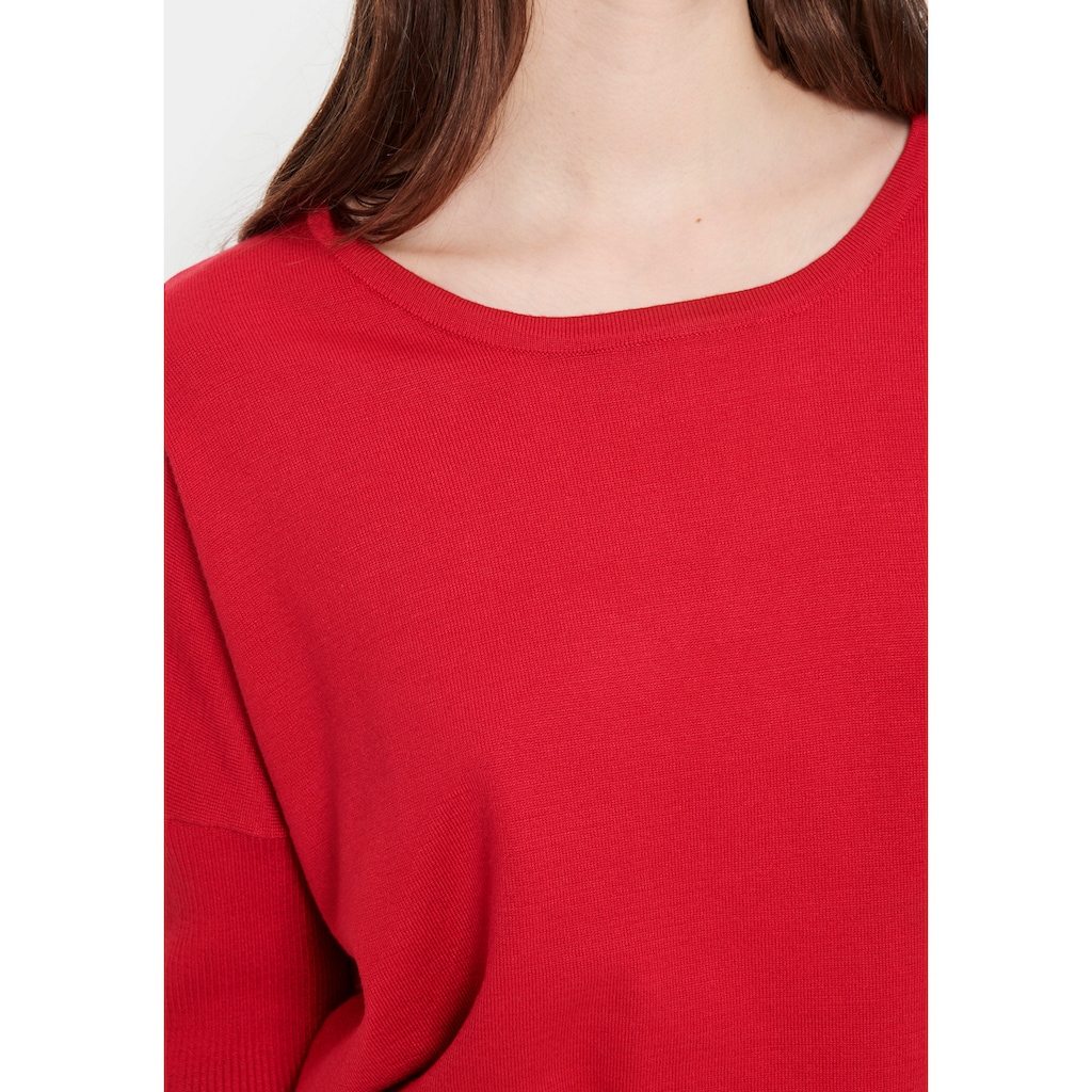 Saint Tropez Rundhalspullover »A2561, MilaSZ R-Neck Pullover«