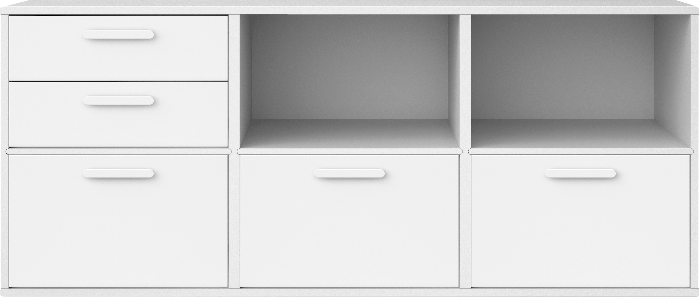 133,8 3 cm, Hammel«, Breite Furniture Schubladen Sideboard | flexible und Hammel BAUR Möbelserie 2 mit »Keep Türen, by